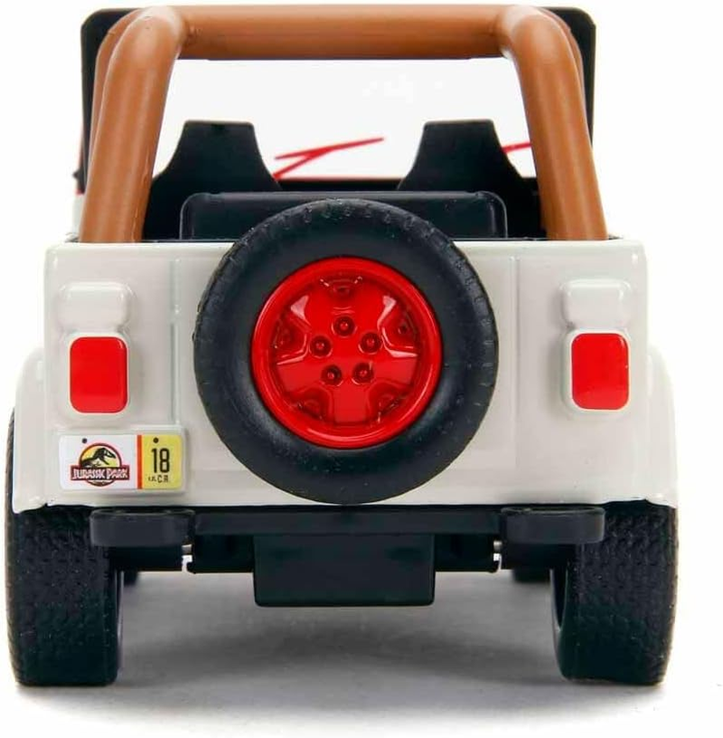 Jada Toys Jurassic World 1:32 Jeep Wrangler Die-Cast Car, Toys for Kids and Adults image number 4