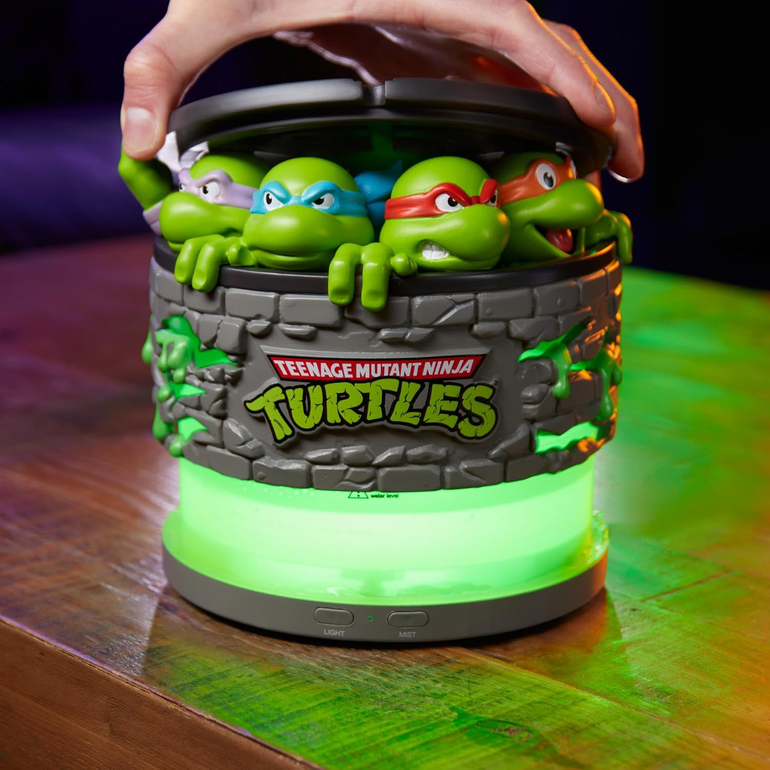 Numskull Teenage Mutant Ninja Turtles Sewer Oil Diffuser &ndash; LED Aroma Humidifier &ndash; USB Powered &ndash; Official TMNT Merchandise - Tmnt image number 5