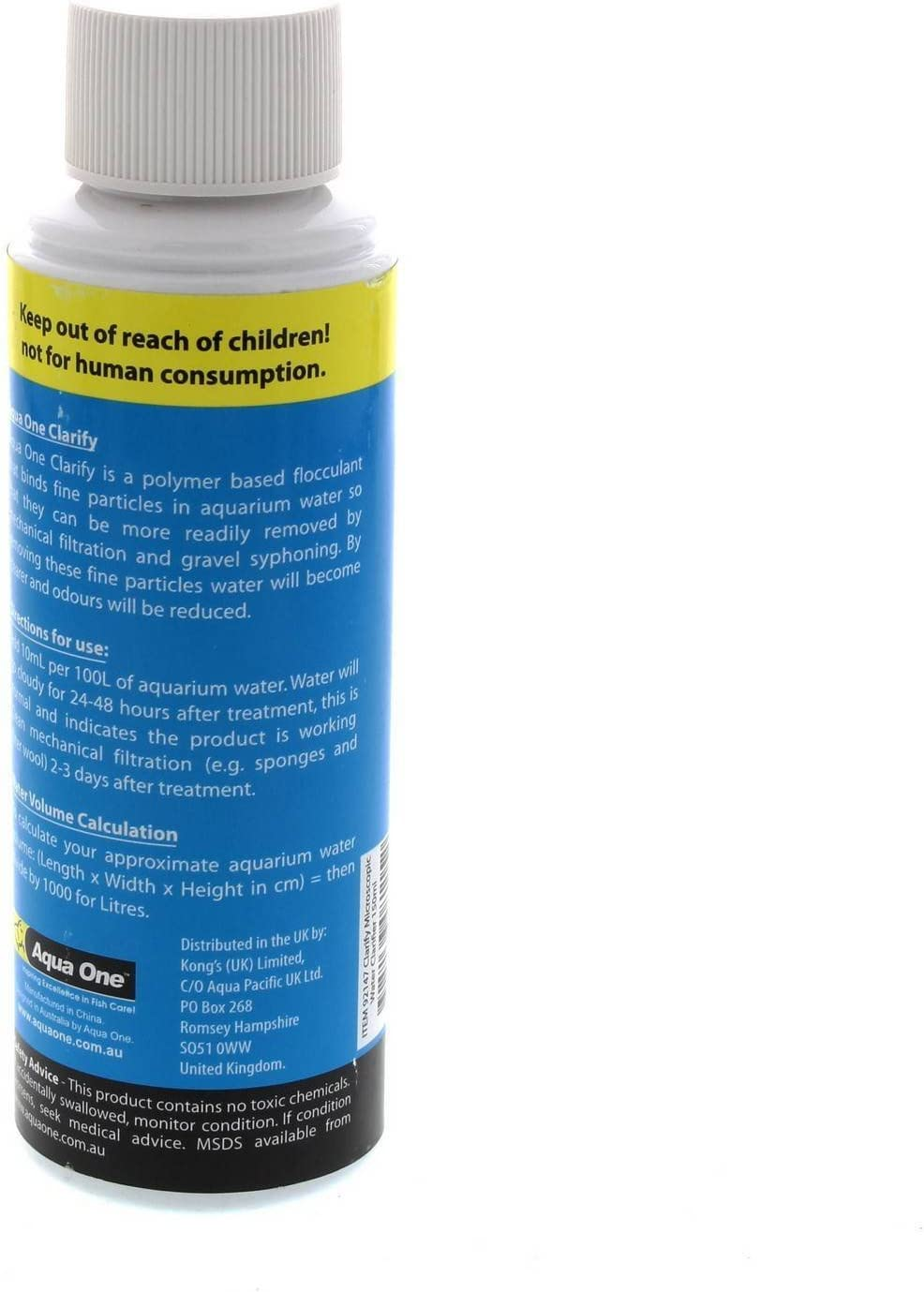 Aquarium Treatment Micro Water Clarifier 150Ml Fish Tank 92147 Aqua One Cleaning image number 2