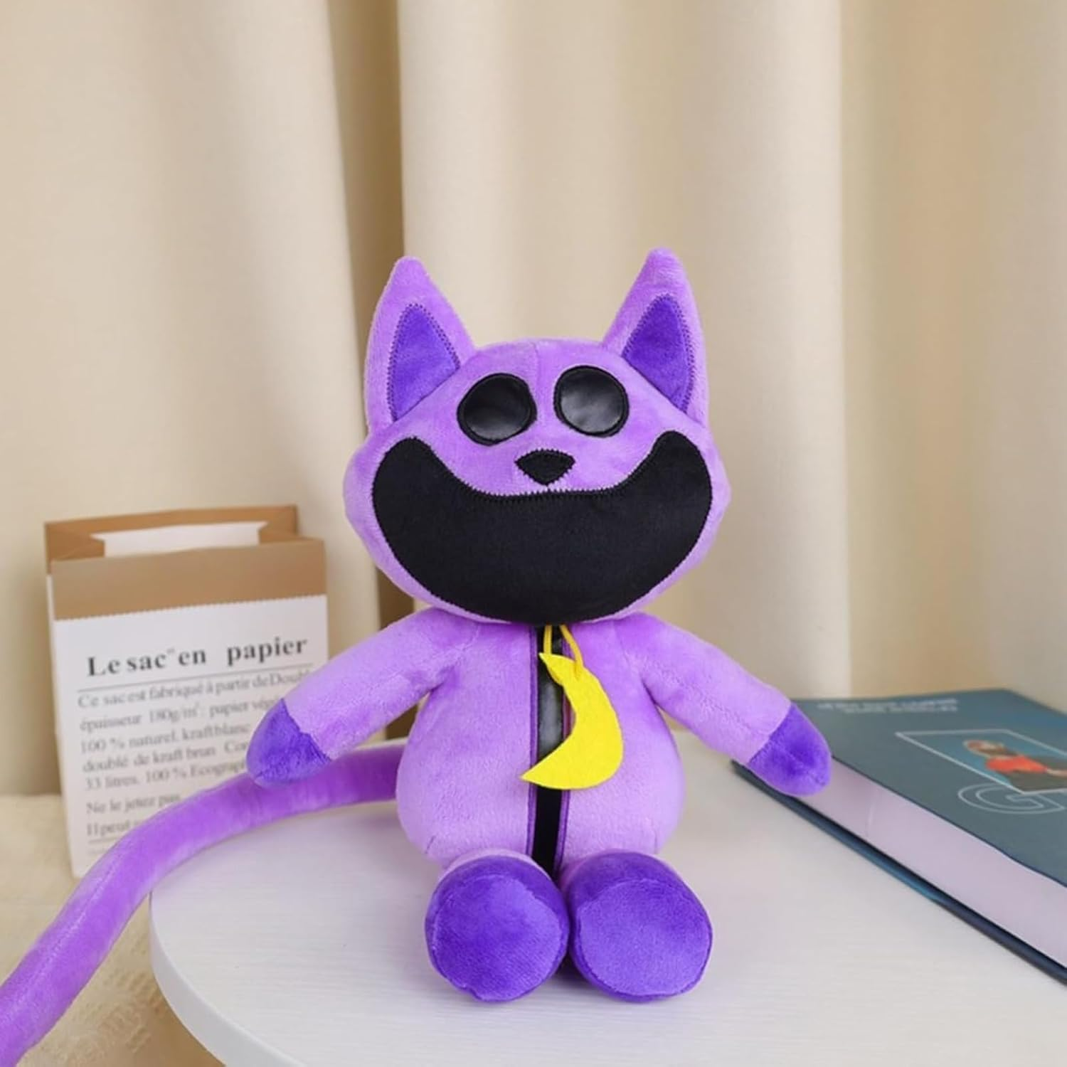 Smiling Critters Plush Toy (Catnap) image number 5