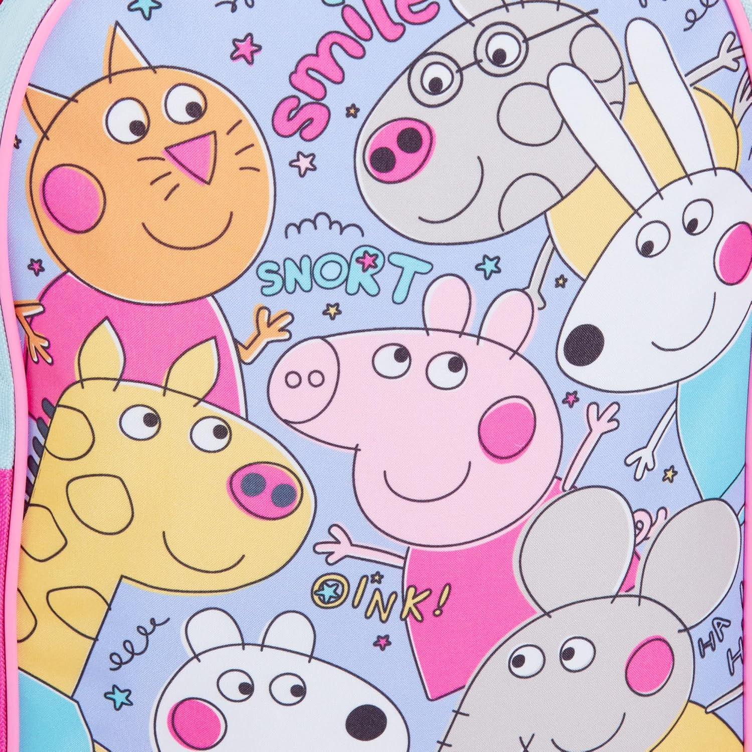 Peppa Pig Official Backpack Girls Peppa & Friends Back to School Bag for Nursery Travel Lunch Bag New Tales Book Carry Case image number 1