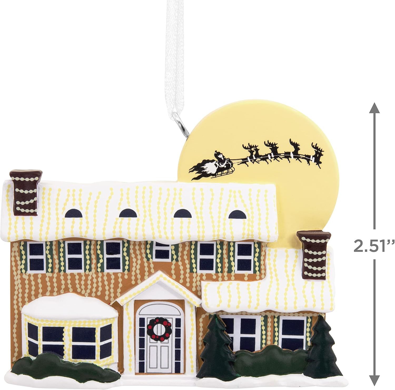 Hallmark National Lampoon'S Christmas Vacation Griswold House Christmas Ornament,Resin image number 2