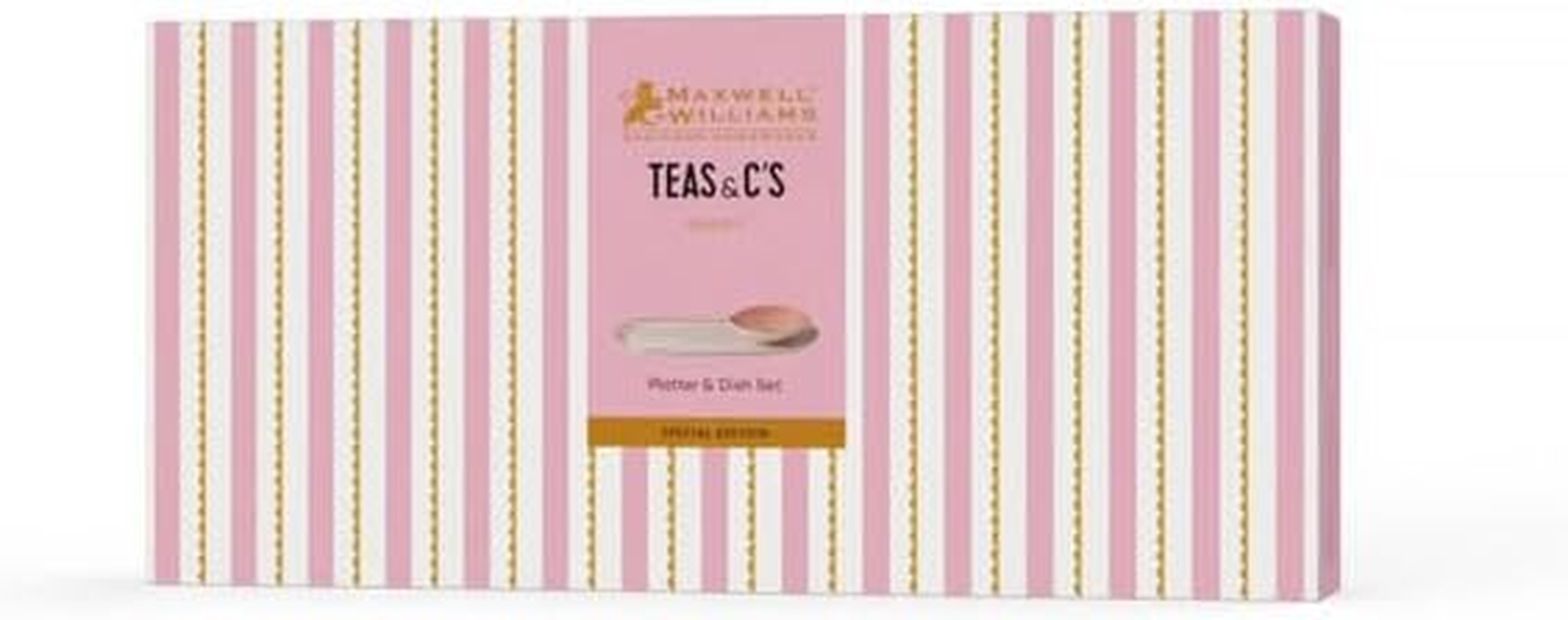 Maxwell & Williams Teas & C'S Regency Platter & Dish Set Pink Gift Boxed image number 3