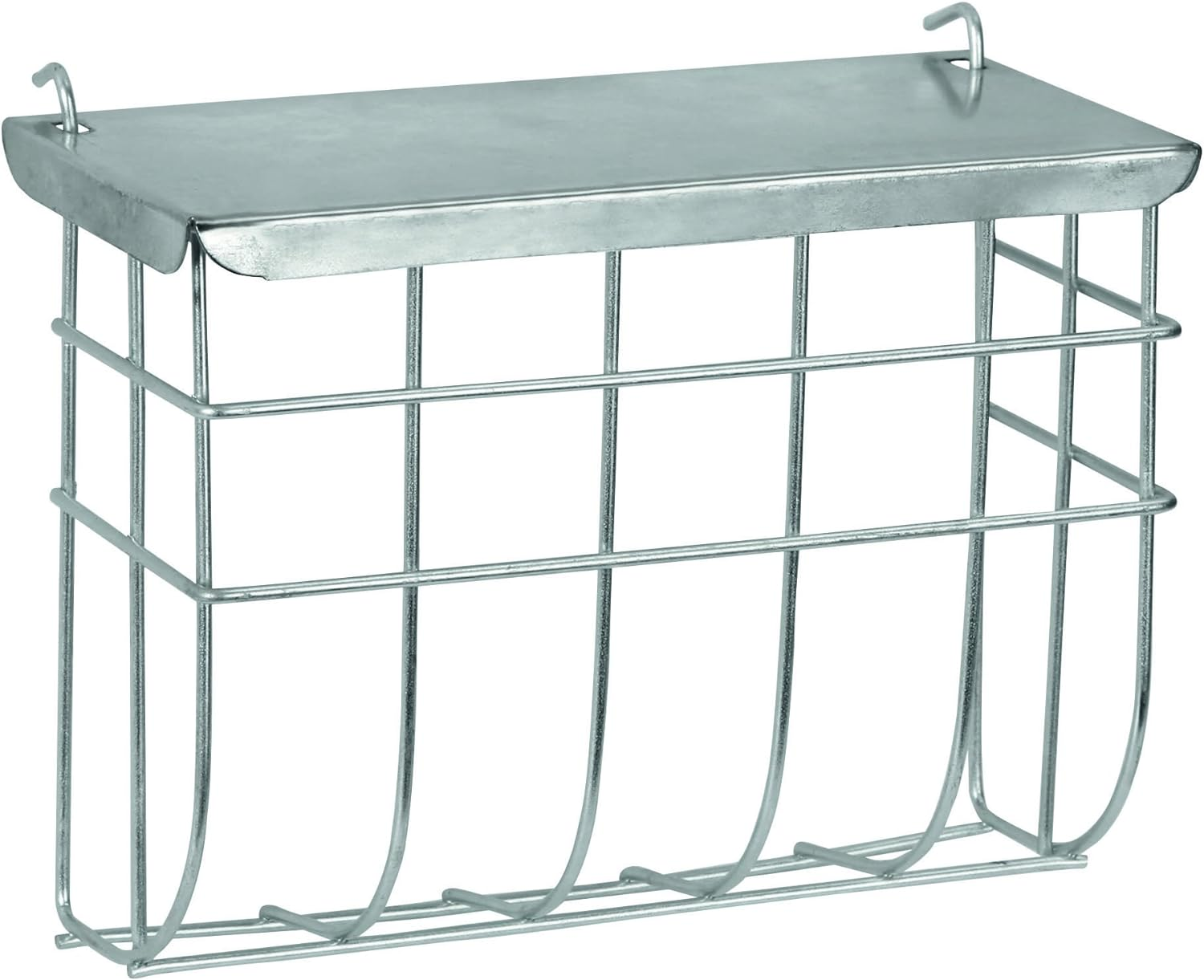 Kerbl Metal Hayrack with Cover, 17 X 13 Cm