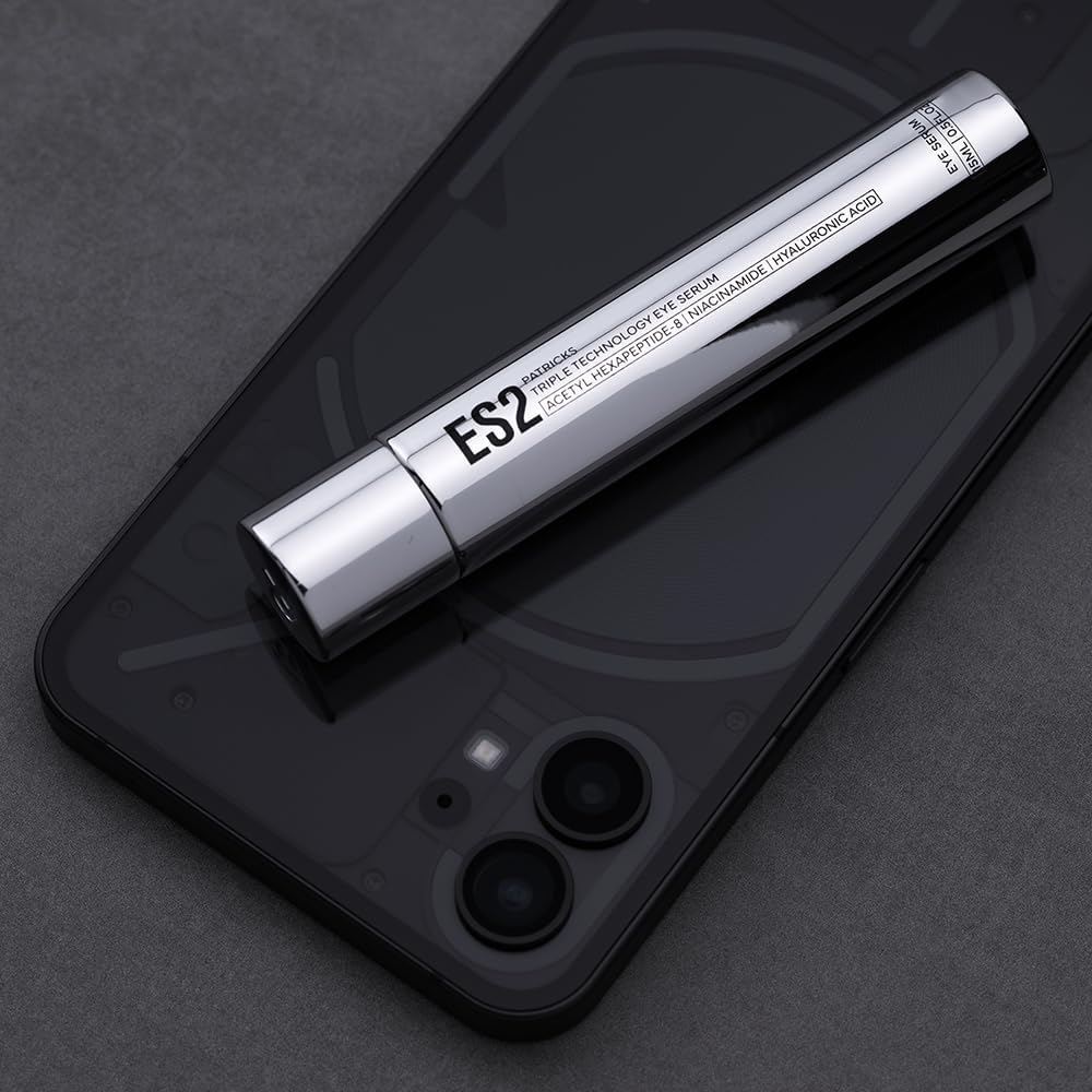 PATRICKS ES2 Advanced Eye Serum for Men &ndash; Anti-Aging under Eye Treatment to Reduce Puffiness, Dark Circles & Fine Lines &ndash; Fast-Absorbing, Hydrating Formula with Niacinamide, Caffeine & Peptides image number 4