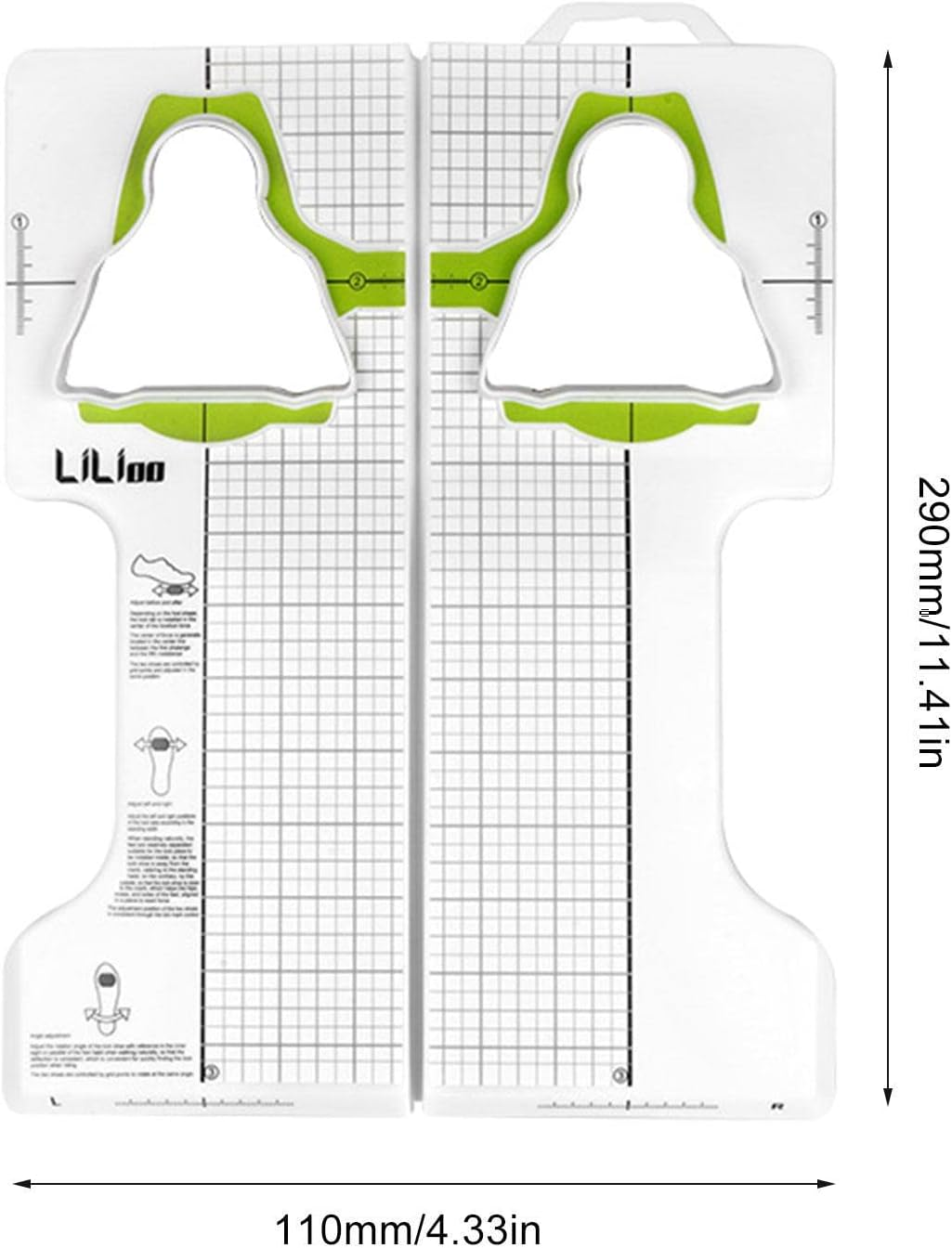 Cleat Tool - Adjustable Cycling Cleat Tool - Front and Rear, Left and Right, Rotation Angel Adjustment Tool Cycling Supplies for Shoes image number 5