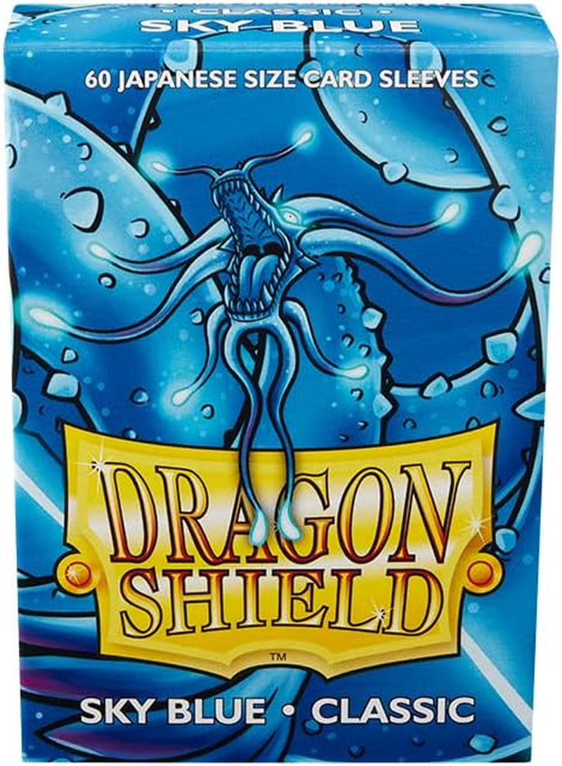 Arcane Tinmen Sleeves - Dragon Shield Japanese Accessories, Box 60, Classic Sky Blue image number 2