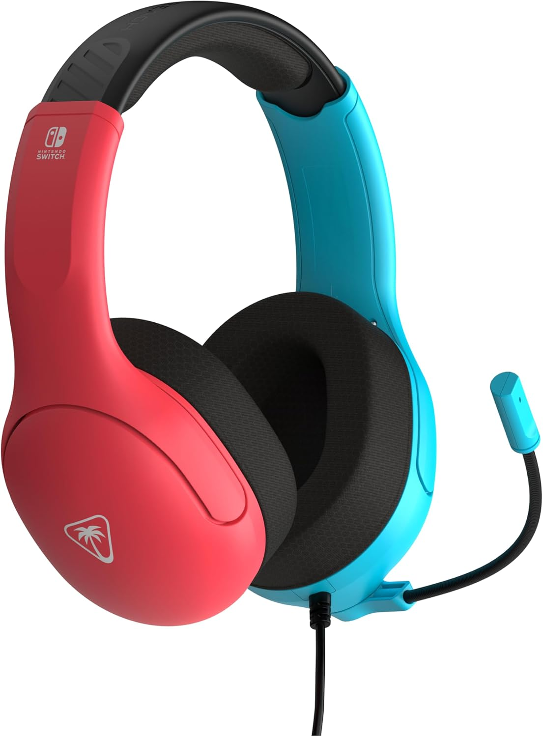 Turtle Beach Airlite Fit Wired Headset for Nintendo Switch - Red & Blue - Ghost Purple image number 6