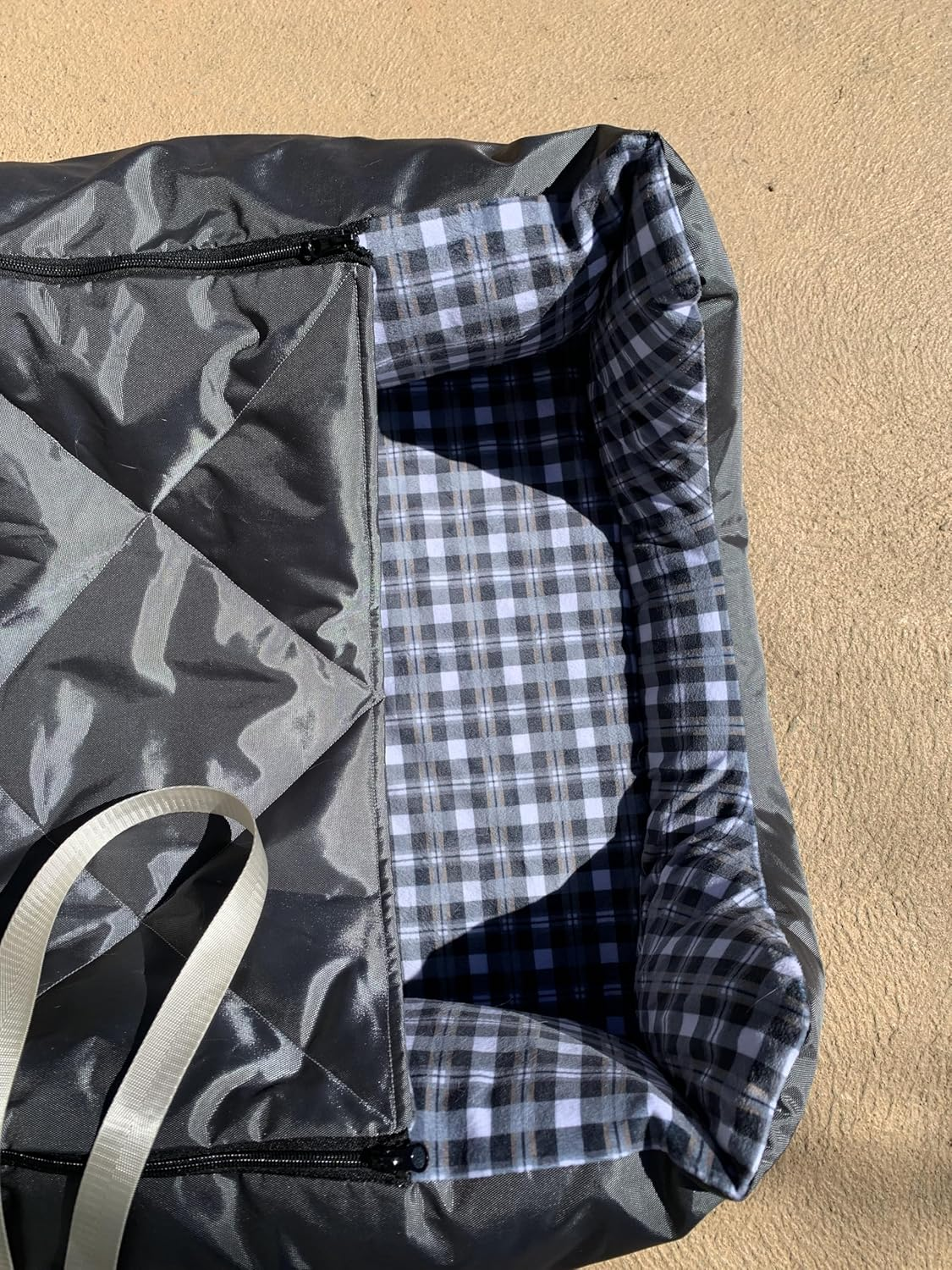 Drovers Dog and Co Swag- Memory Foam - Durable - Scratch and Stain Resistant - Camping - Dog Bed (Large) image number 1