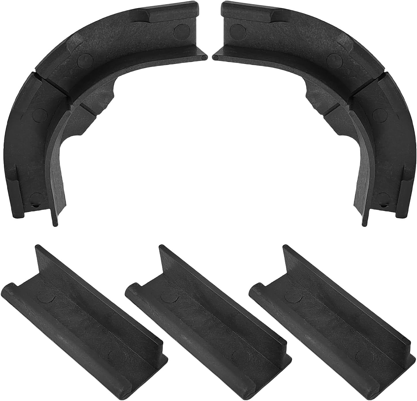 Choonjin Brackets Set for Philips Hue Play Gradient Light Strip, Hue Light Strip Brackets Kit, Long-Wearing Led Strip Mounting Clips Holder Set, for Flat and Non Flat Back of TV image number 3