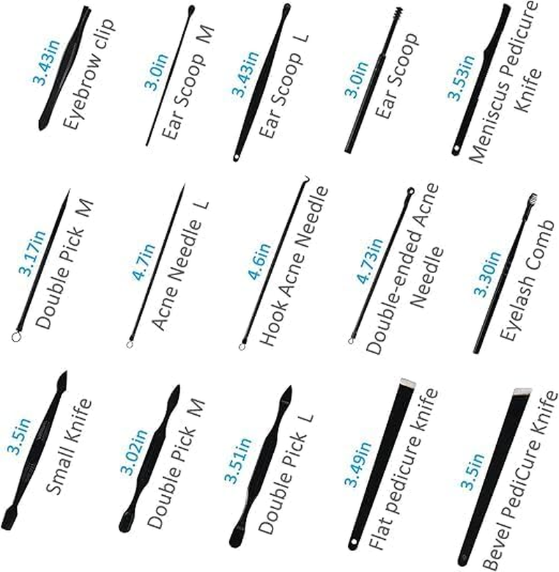 26-Piece Professional Manicure Set, Stainless Steel Nail Care Kit with Brown Travel Case image number 1