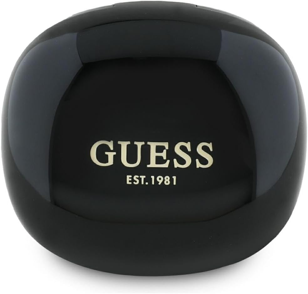 TWS CG Mobile Guess Flat Classic Logo Electroplated (Black) Headphones image number 2