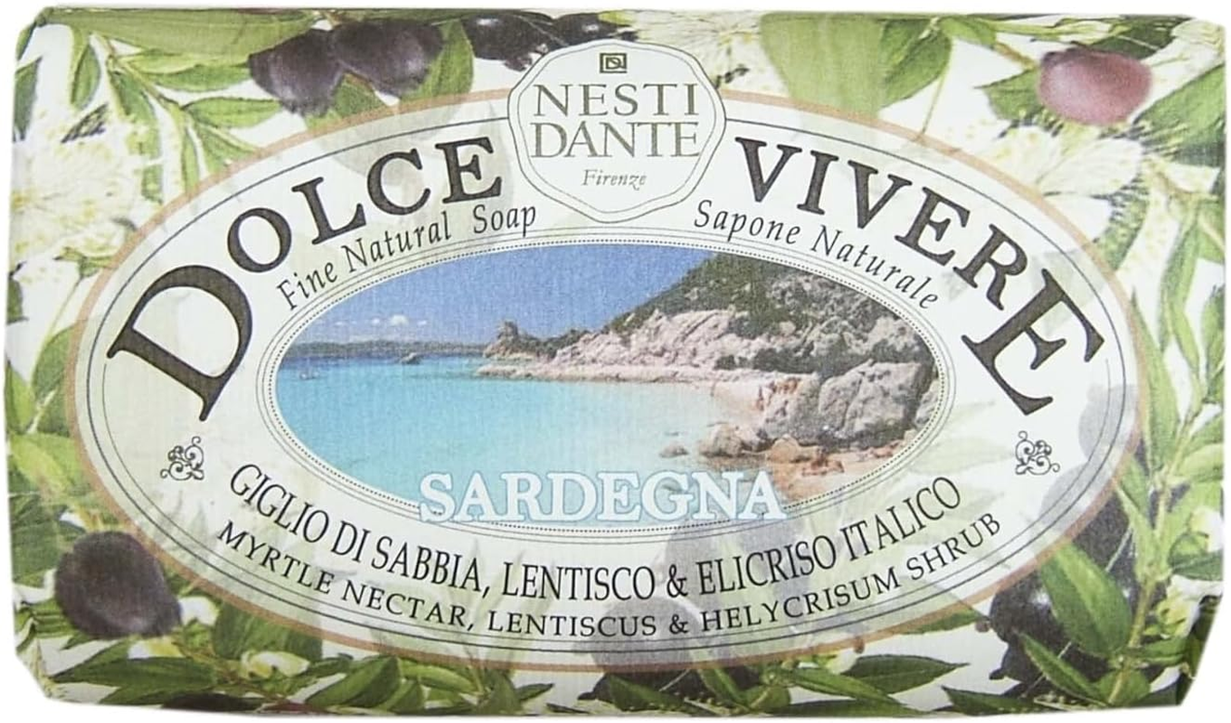 Nesti Dante Nesti Dante Dolce Vivere Fine Natural Soap - Firenze - Blue Iris, Morning Dew and Laurel, 8.8Oz, 8.8 Ounce image number 1