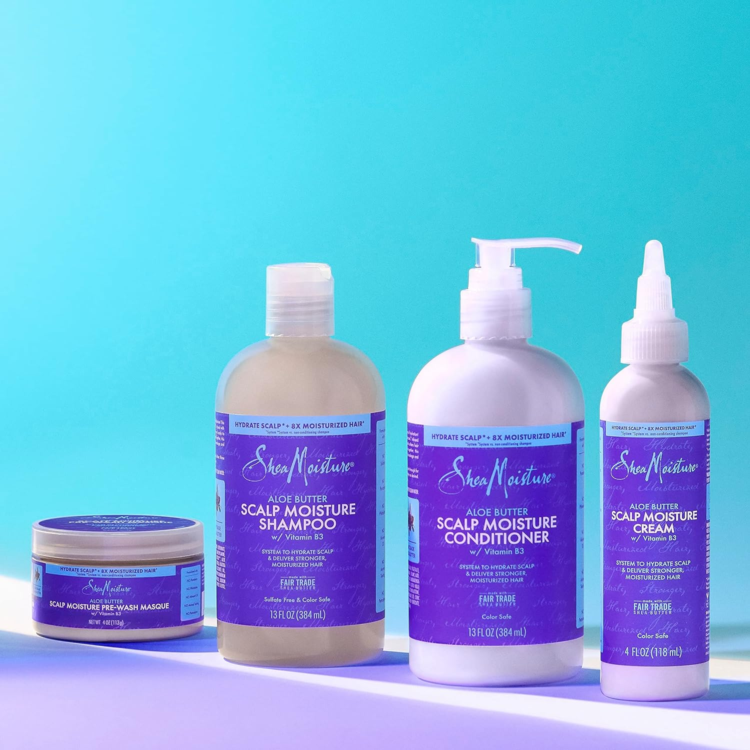 Shea Moisture Aloe Butter Scalp Moisture Cream 118 Ml (Pack of 2) image number 1