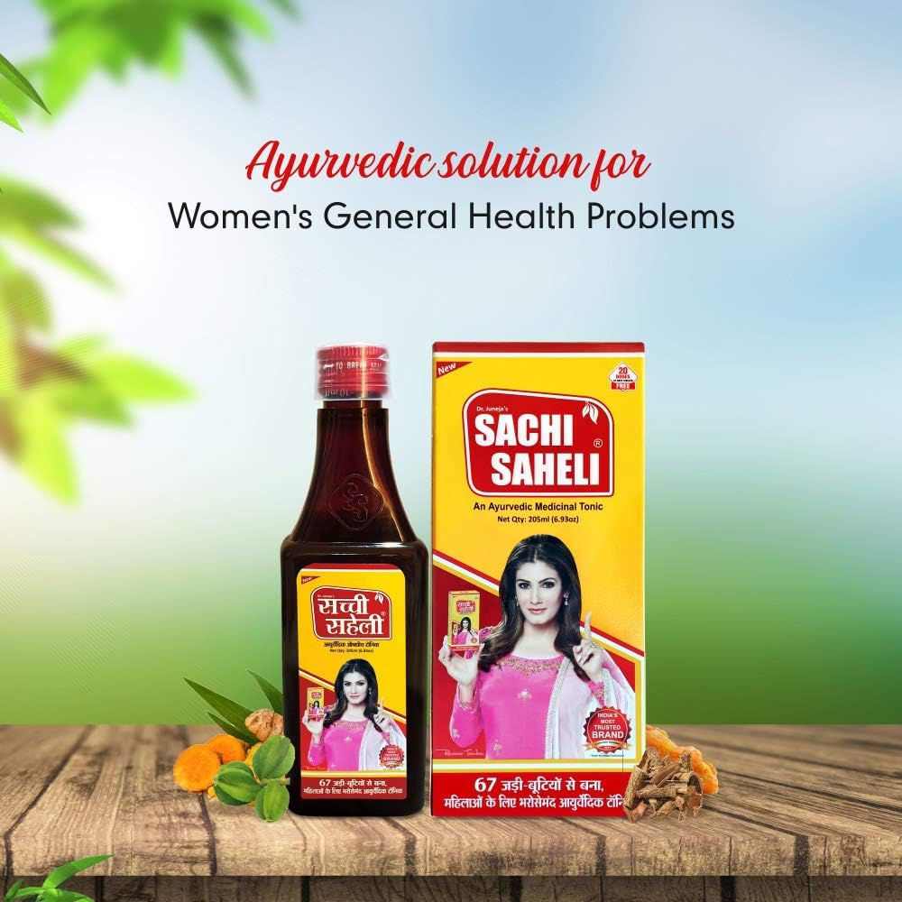 Sachi Saheli Ayurvedic Syrup 190Ml X 2Pc image number 2