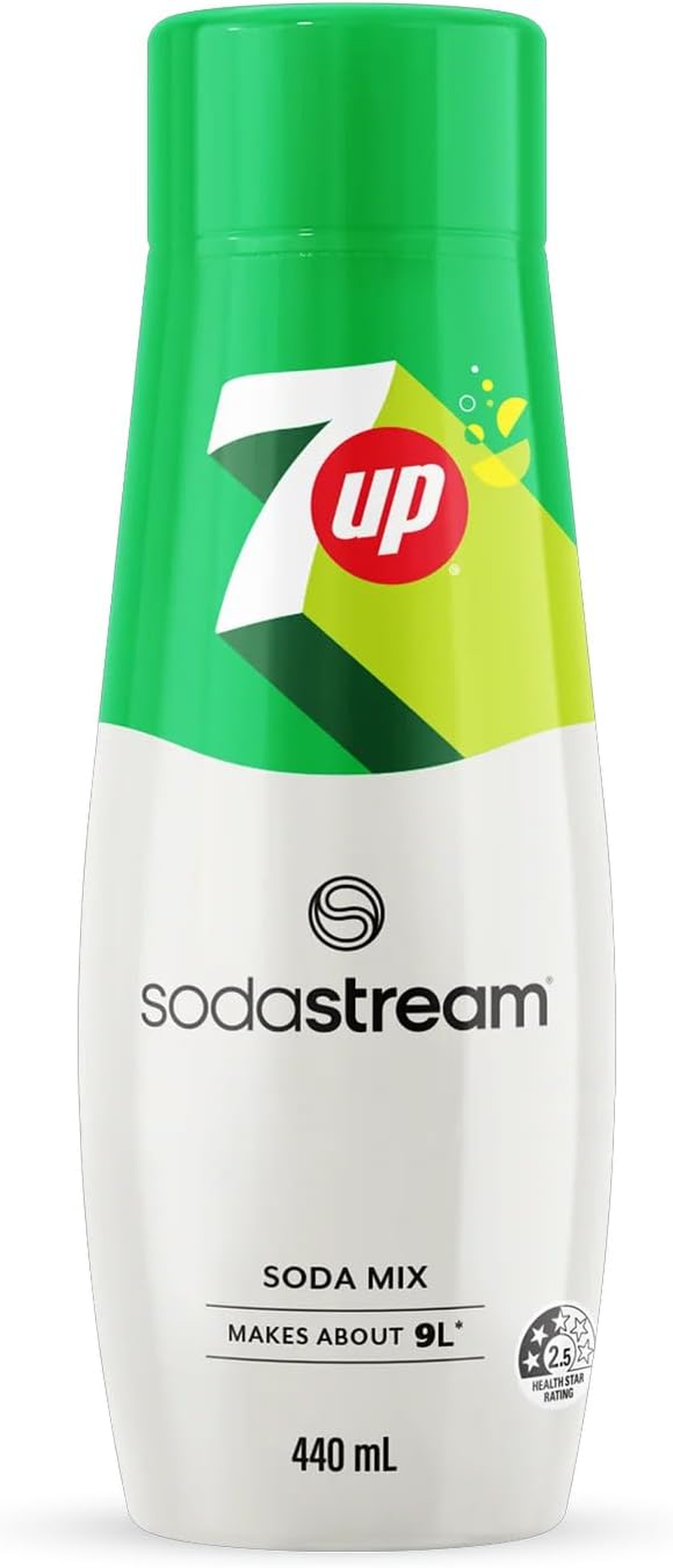 Sodastream - 7Up Soda Drink Mix | for Soda Makers; Turns 54 Litres of Fizzy Water into Delicious 7Up | Makes 216 Servings | 440Ml, Pack of 6 image number 3