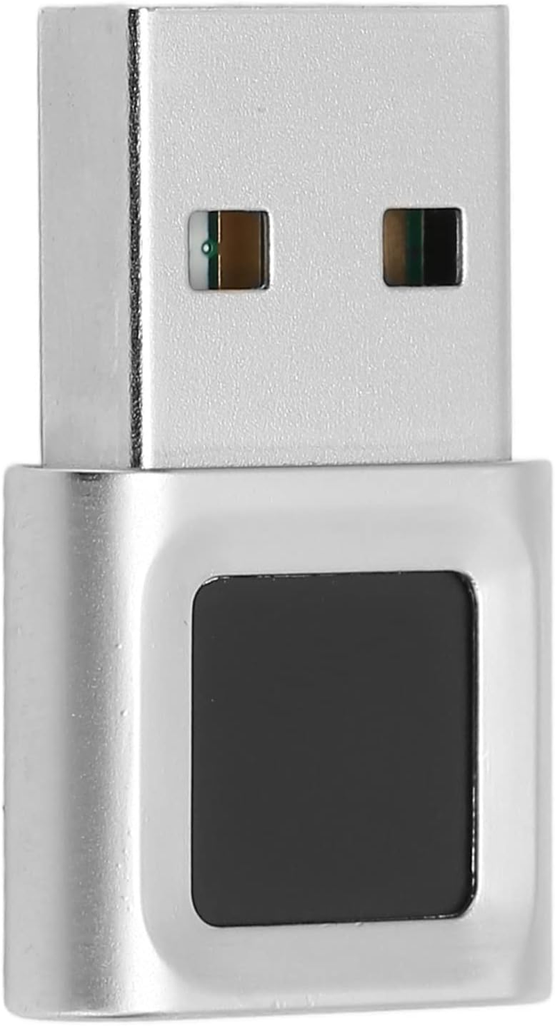 USB Fingerprint Key Reader, Hello Fingerprint Scanner, 360 Degree Touch Speedy Matching, anti Spoofing Fingerprint Sensor for PC image number 4