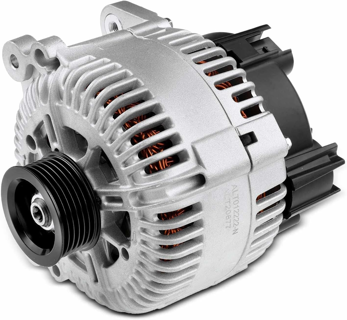 Frankberg Alternator Generator 180A Compatible with A6 2.7L 3.0L 2004-2008 A6 Allroad 2.7L 3.0L 2006-2008 A6 Avant 2.7L 3.0L 2004-2008 A8 Q7 T.O.U.A.R.E.Reg Place# 059903015R image number 5