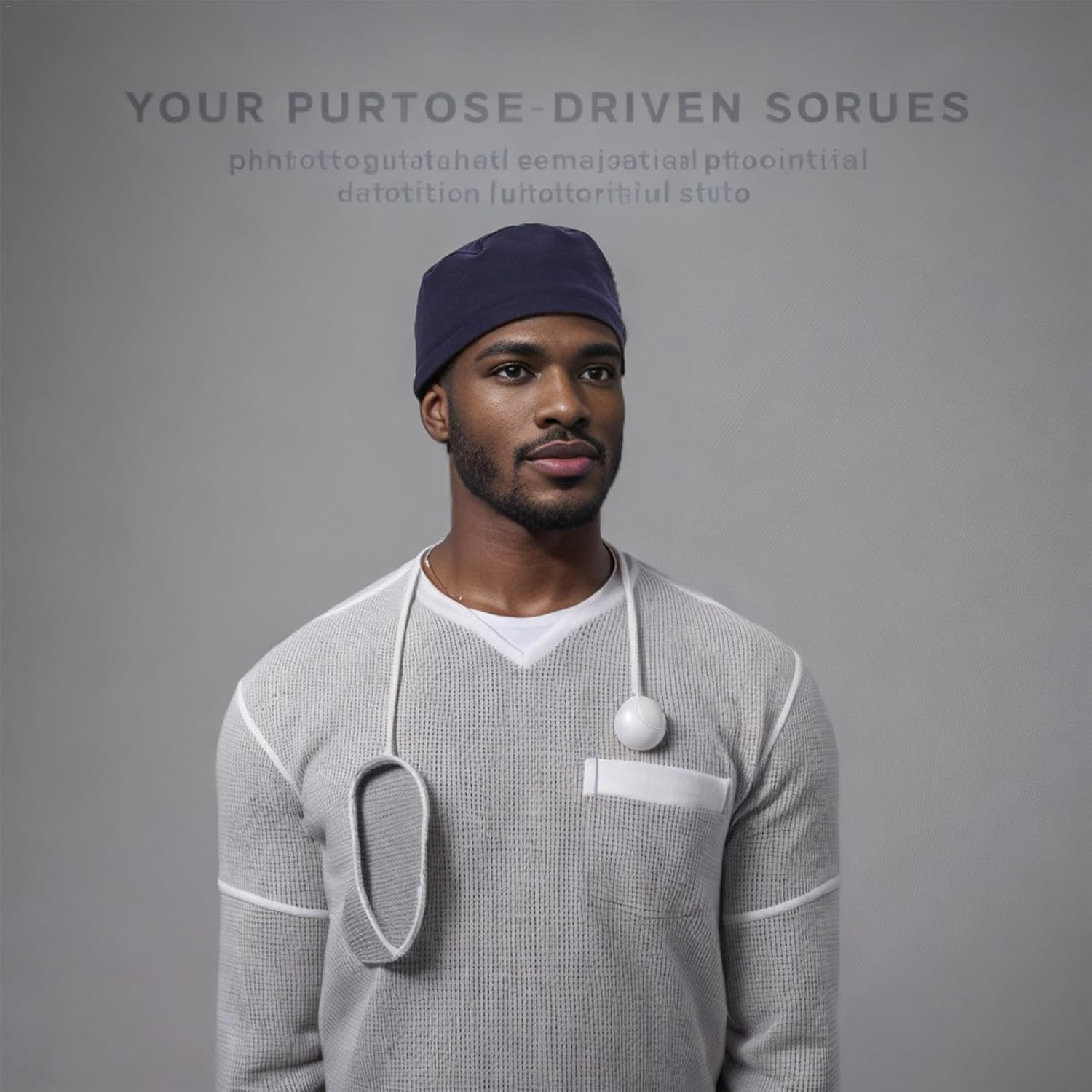 Surgical Cap - Work Hat Cotton Surgeon Caps,Surgical Headwear, Nurse Scrub Cap, Doctors, Nursing Caps for Nurses, Dentists, Pharmacists, Vets, Personnel - Wine Red image number 6