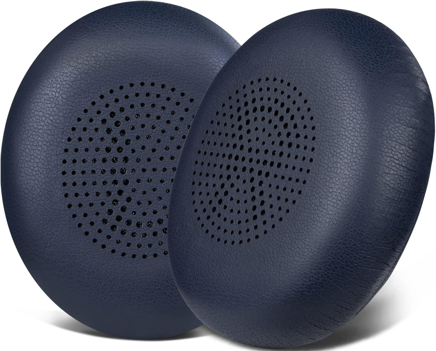 SOULWIT Earpads Replacement for Jabra Evolve2 65 (Evolve 2 65MS 65UC MS Uc)/Evolve2 40 (40UC 40MS Usb)/Elite 45H On-Ear Wireless Headset, Ear Pads Cushions with Softer Protein Leather - Navy Blue image number 5
