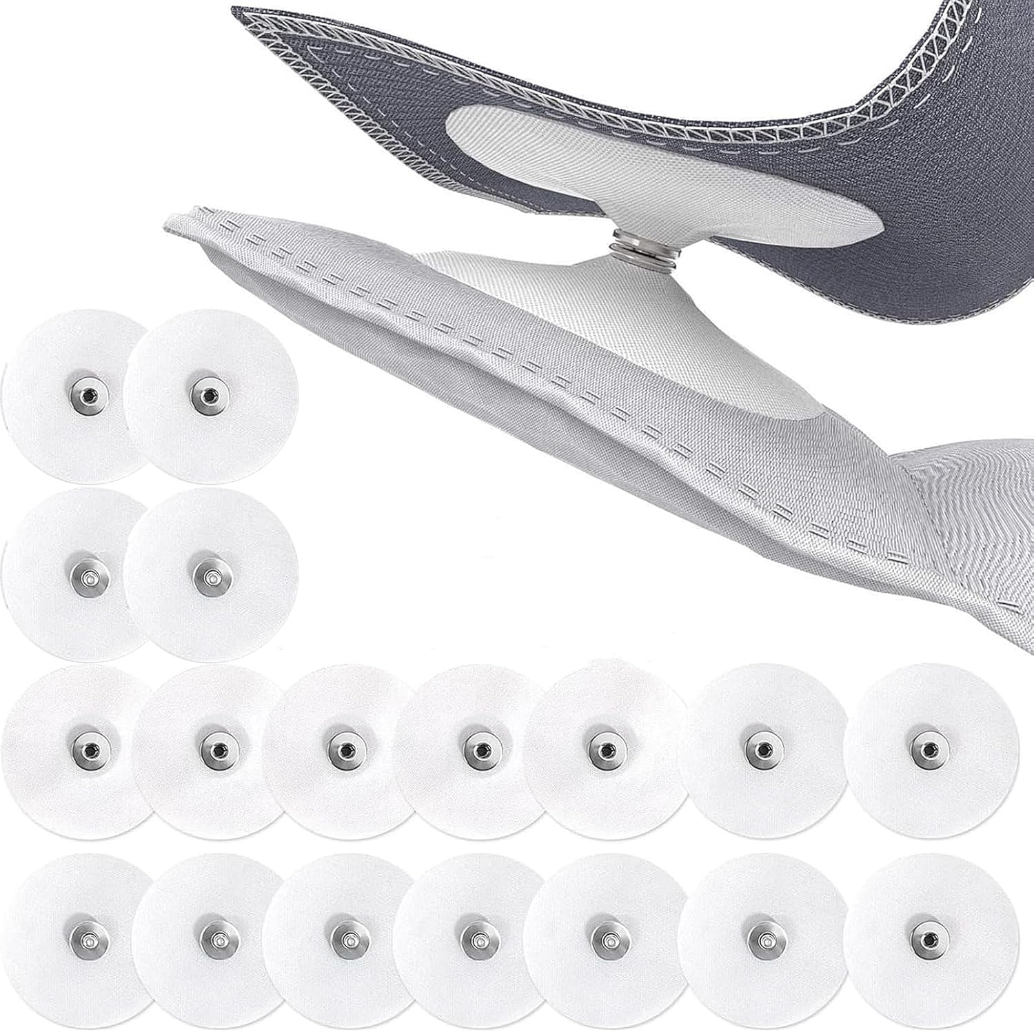 Duvet Cover Snap Clips Metal Snap, Quilt Holder (10 Pairs) image number 4