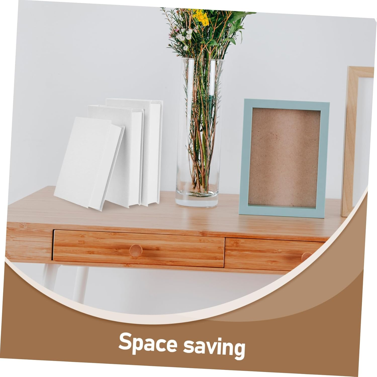 3Pcs Linen Fake Book Storage Box Decorative Antique Faux Books for Modern Home Office Bookshelf Decor Storage Boxes image number 5