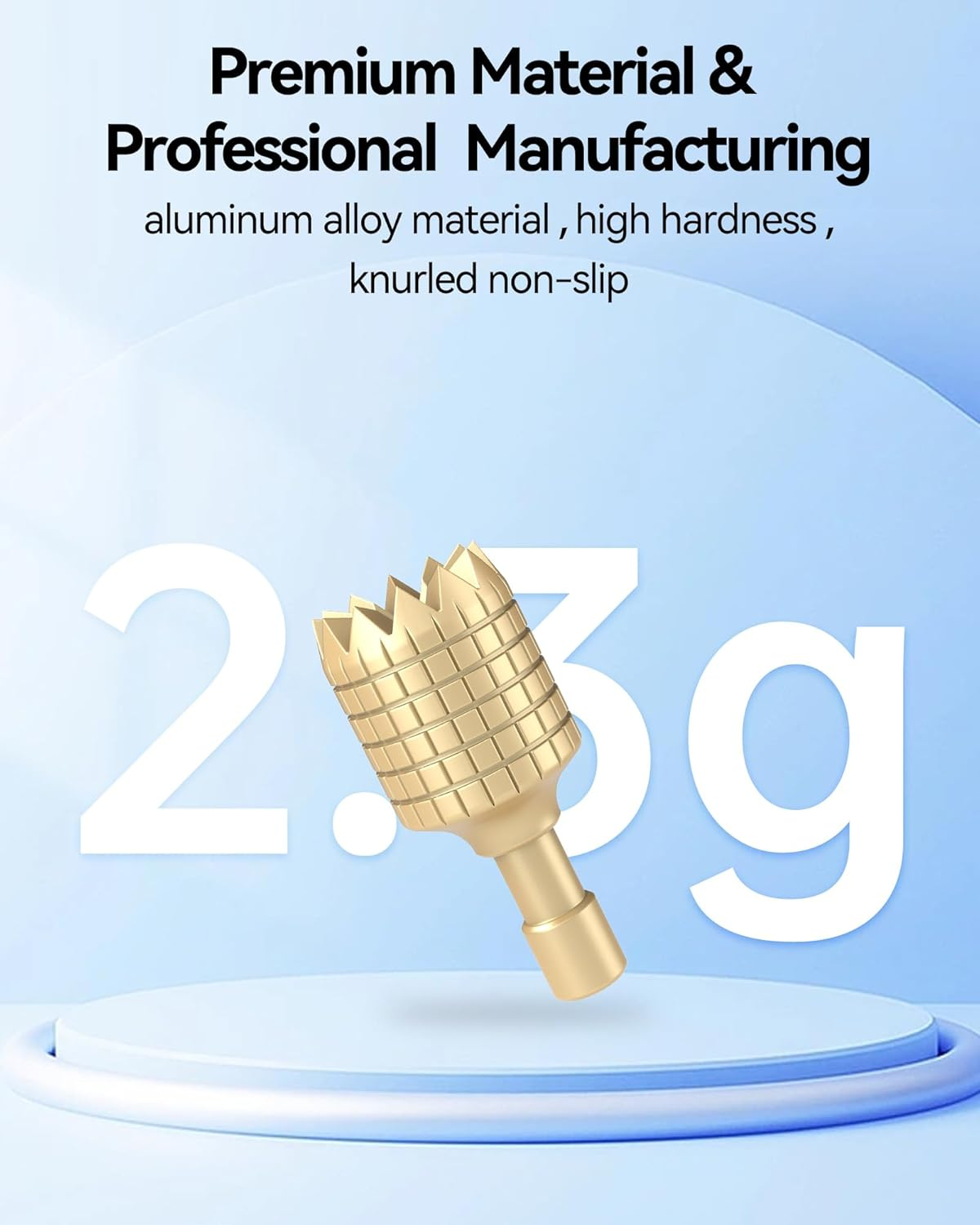 LKTOP 2 Pairs Mini 3/Mini 3 Pro/Mini 4 Pro/Air 3/Air 2S/Mavic 3/Mavic 3 Pro/Mavic 3 Classic Remote Controller Sticks for DJI / Joystick Rocker Replacement Accessories (Gold)