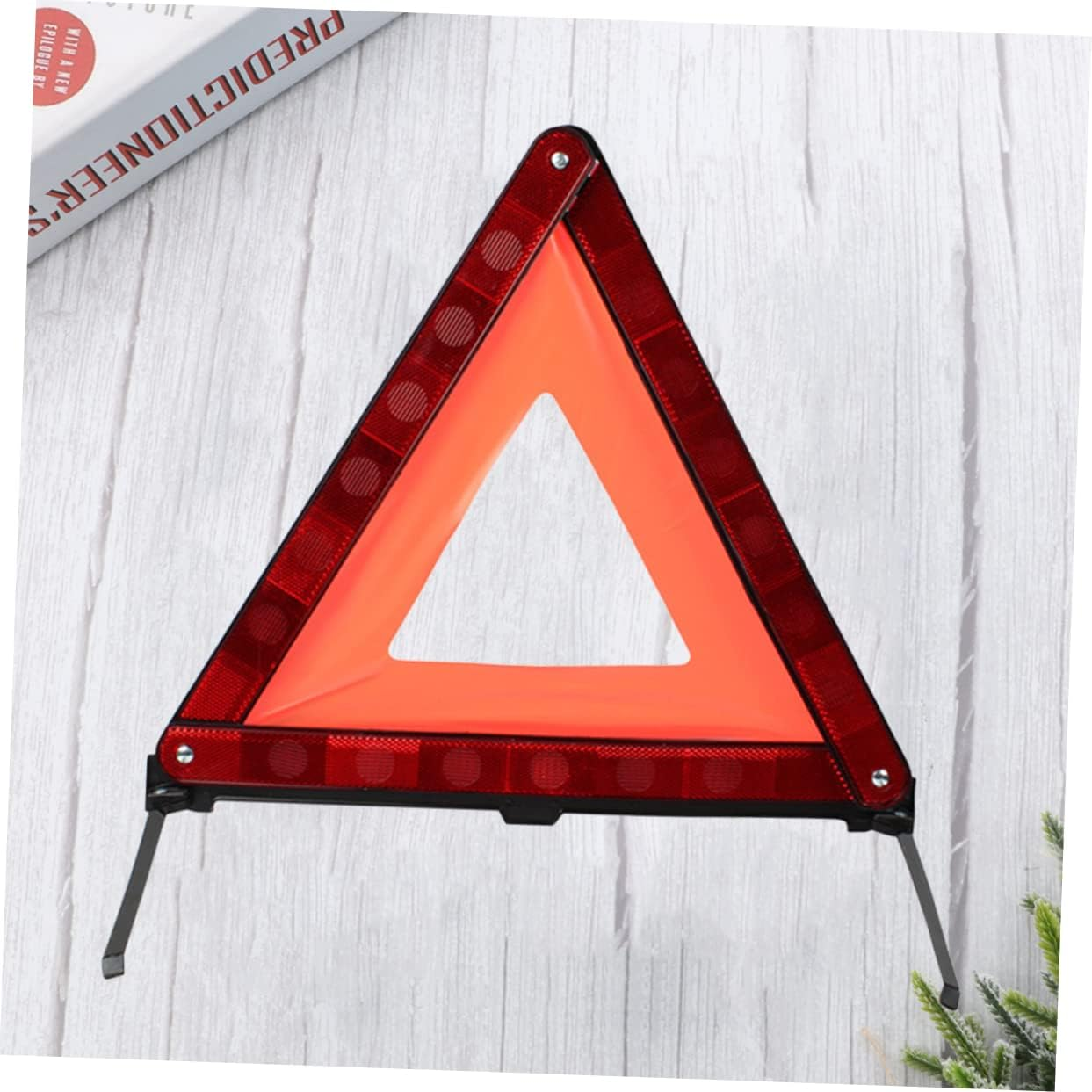 Warning Triangle Reflective Road Safety Sign Triangle Warning Sign for Car Emergency Use Roadside image number 6