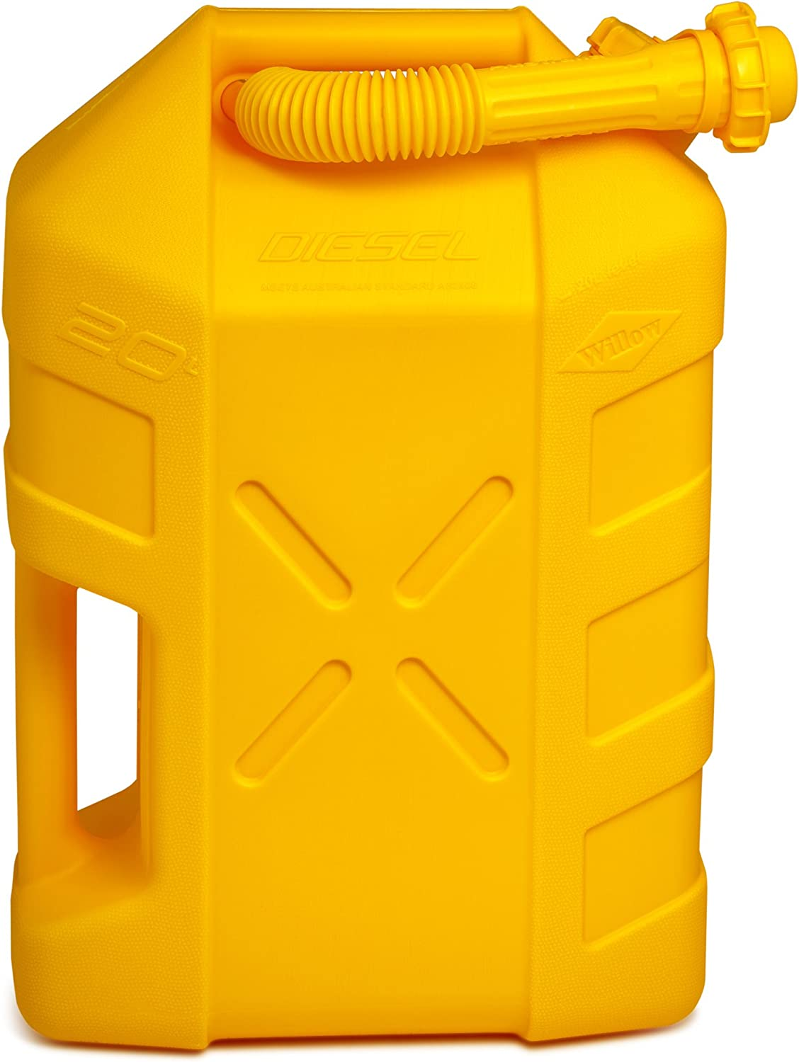 Willow Diesel Can, Yellow, 20 Liter Capacity image number 2