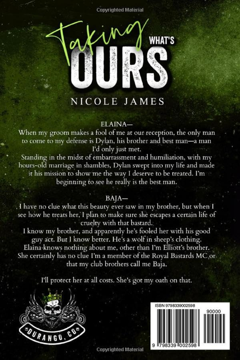 TAKING WHAT'S OURS: a Runaway Bride, Steamy MC Romance image number 1