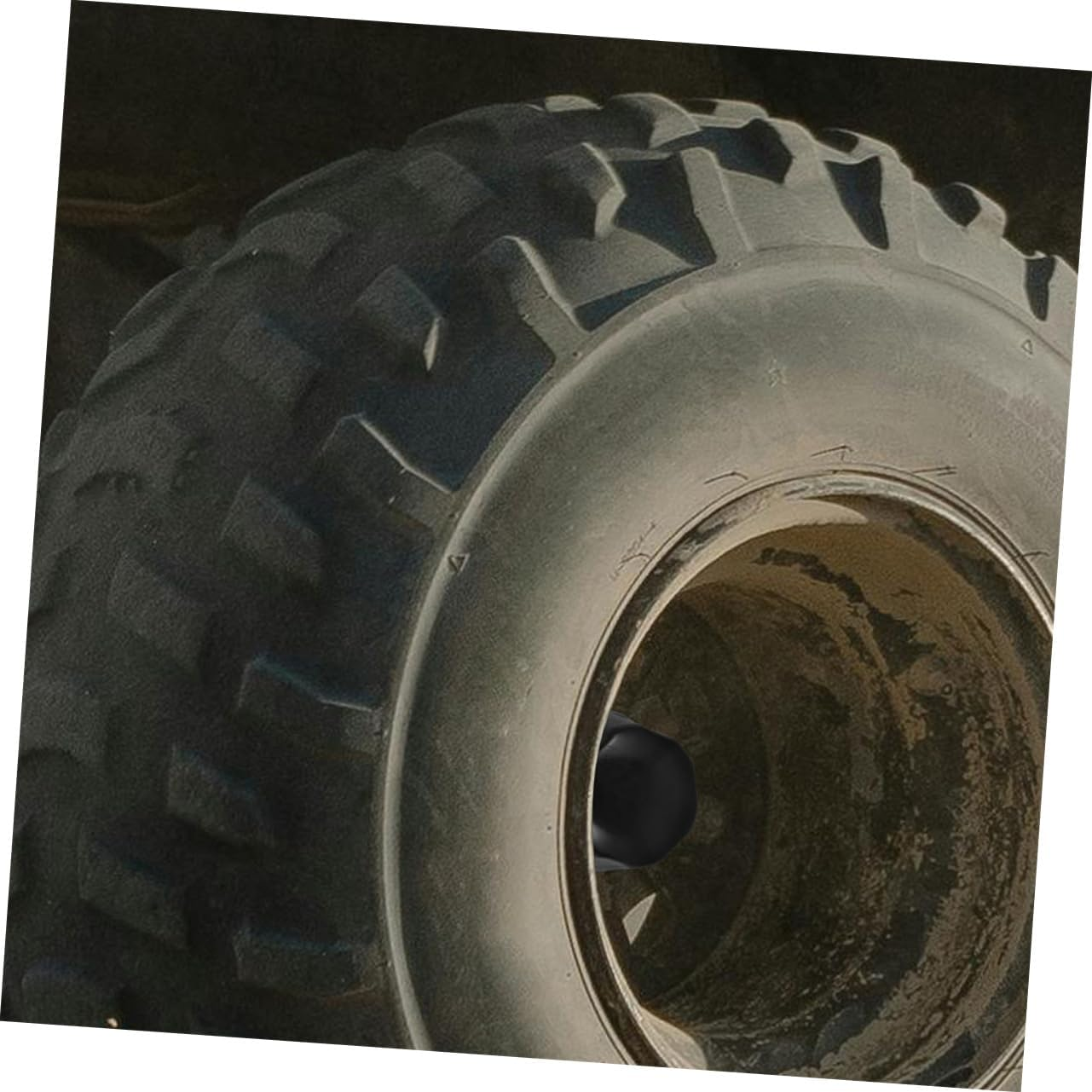 HAPINARY 5Pcs Hub Dust Cap Rubber Wheel Rim Cap Covers for ATV Spare Tire Cover Protection image number 5