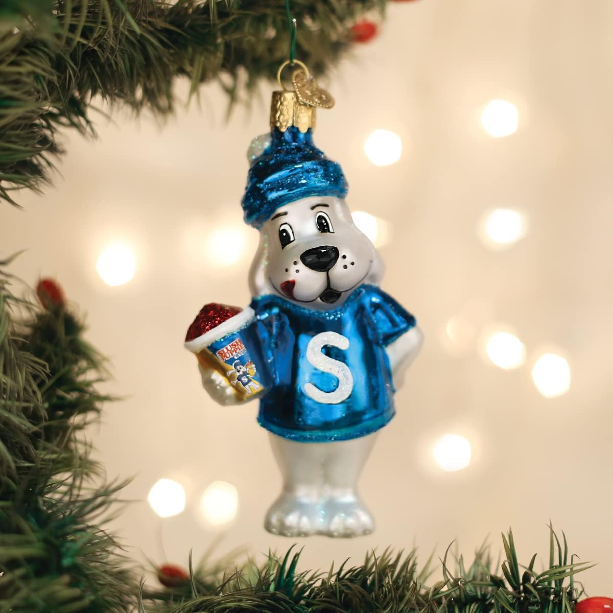 Old World Christmas Slush Puppie Glass Blown Ornament for Christmas Tree image number 6