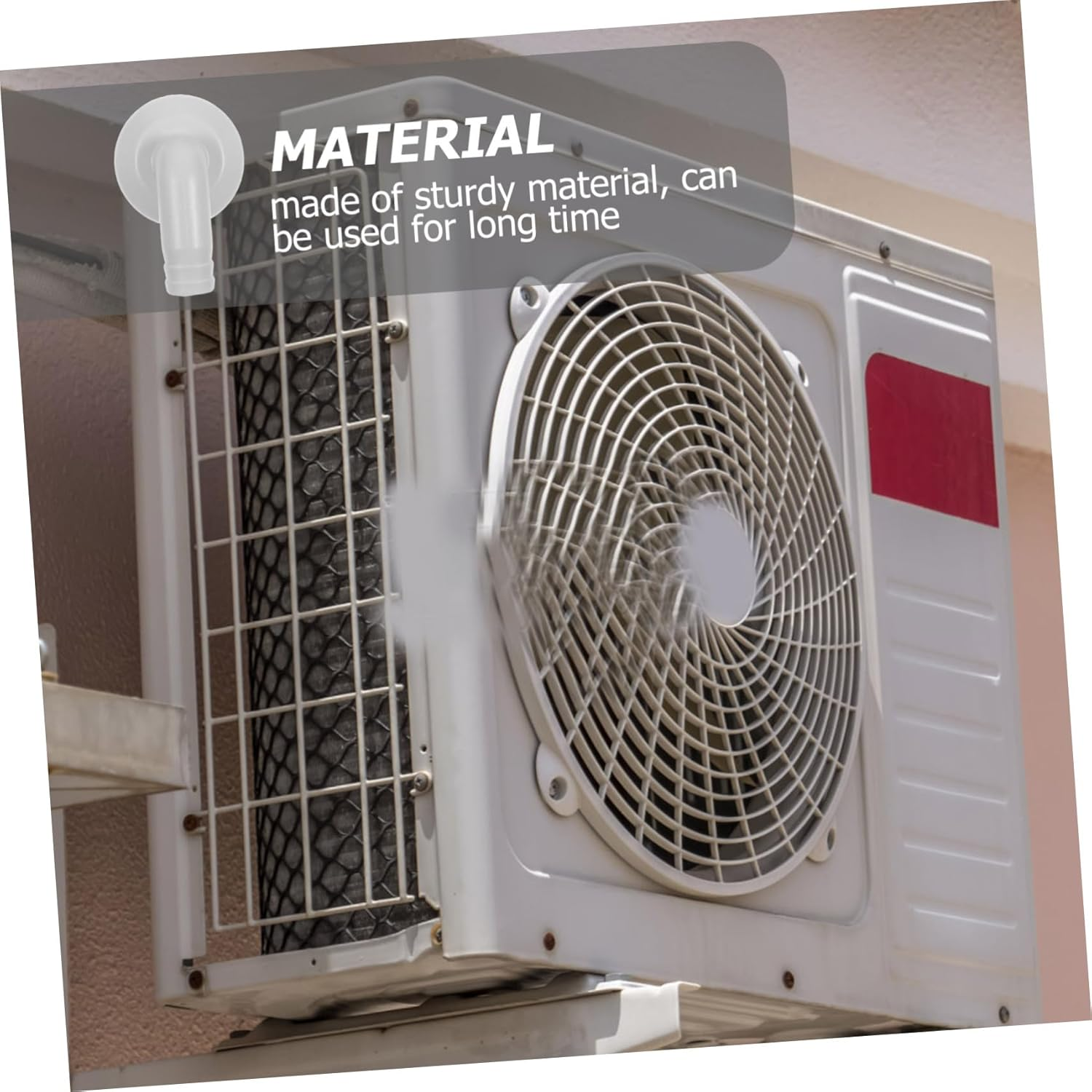 5Pcs Drain Hose Connector Elbow Fitting for Air Conditioner Durable Adapter for External Unit to Drainpipe Connection Design image number 3