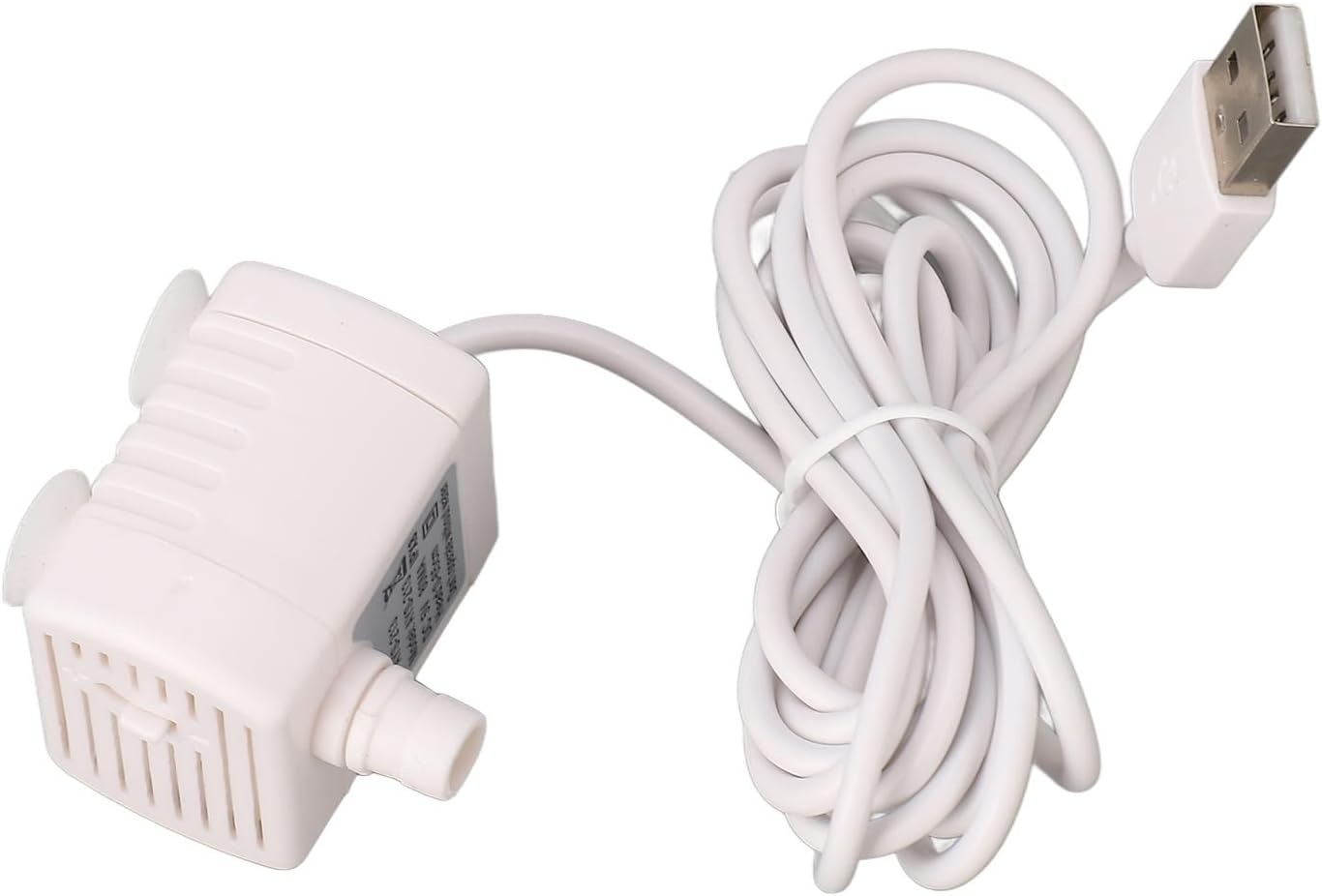 Mini Cat Fountain Pump, Removable USB Powered Pet Water Fountain Pump Adjustable 5V for Replacement image number 4