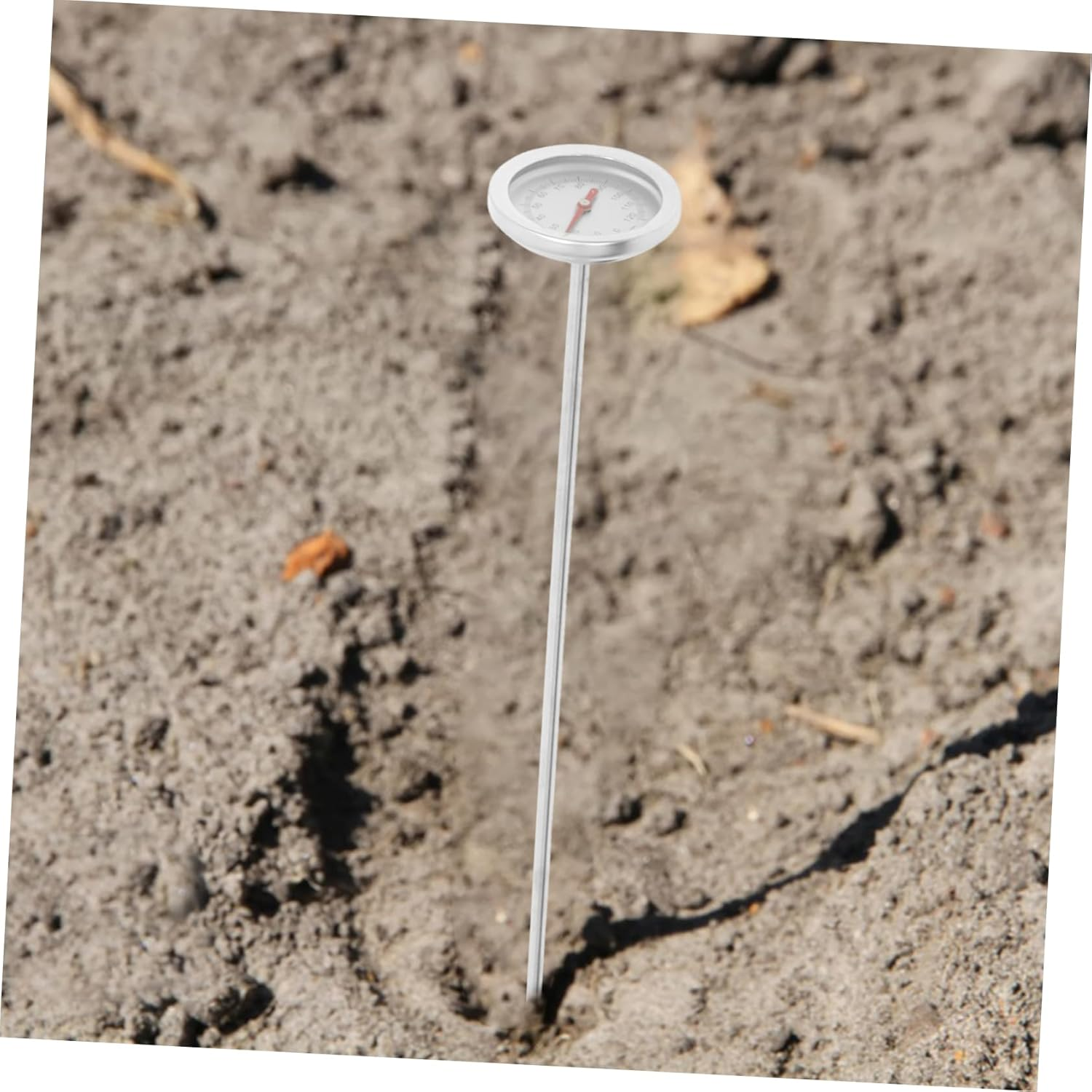 ANDRESLAD Soil Temperature Gauge Reusable Compost Thermometer Probe for Accurate Soil Readings Gardening and Composting image number 6
