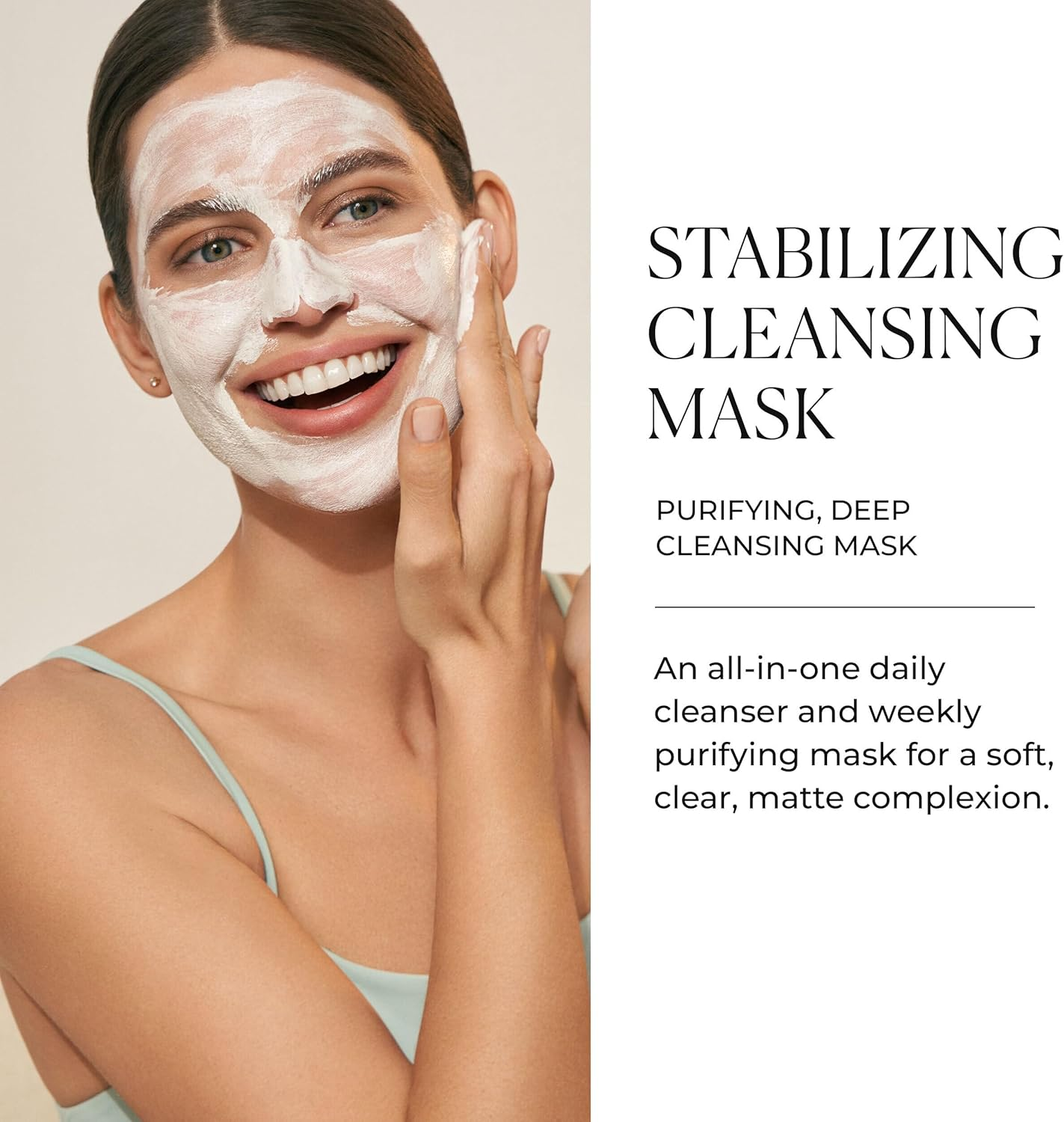 Stabilizing Cleansing Mask by Natura Bisse for Women - 2.5 Oz Cleanser image number 2