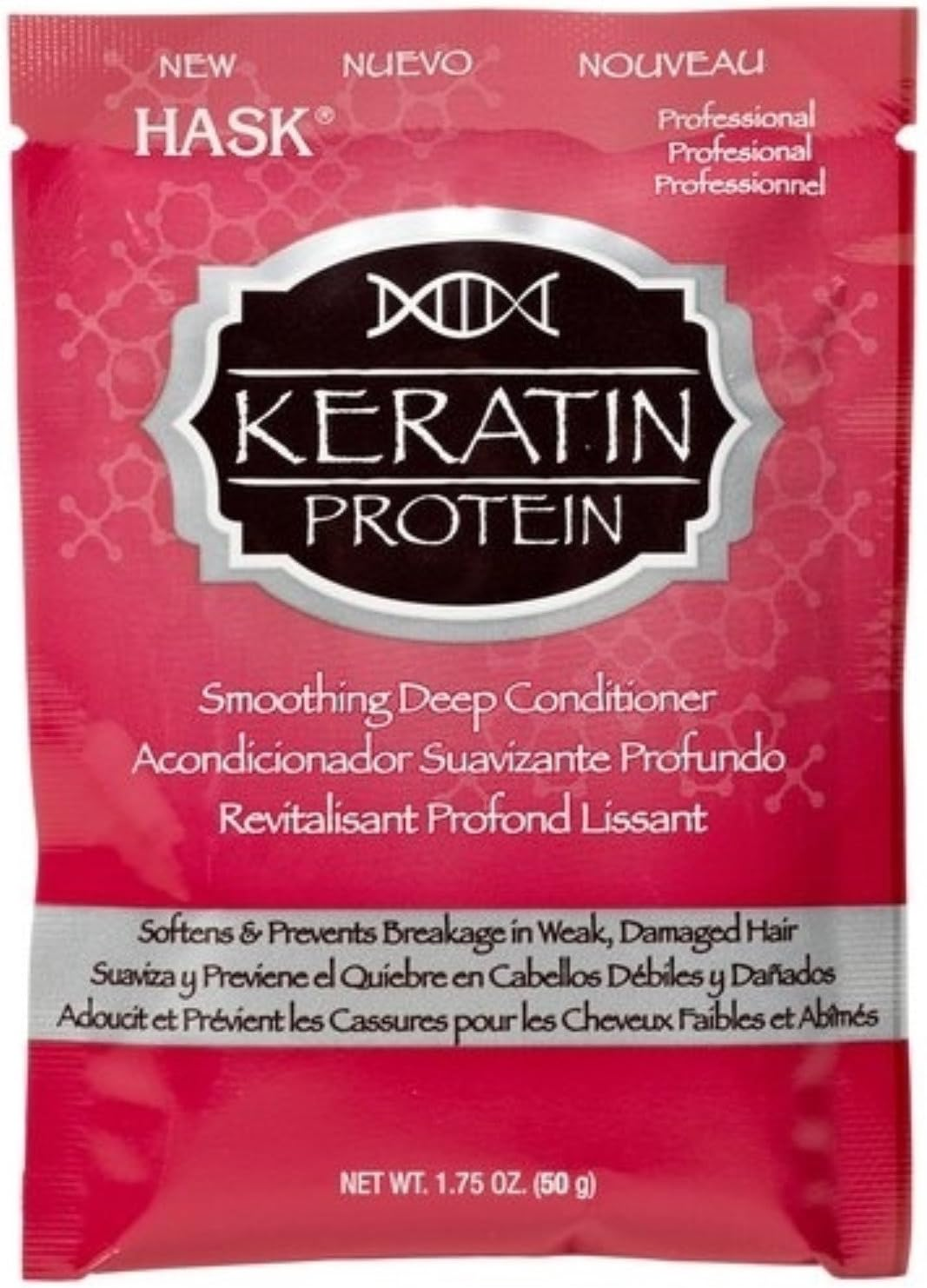 Hask Keratin Protein Deep Conditioning Hair Treatment 1.75 Oz (Pack of 6) image number 5