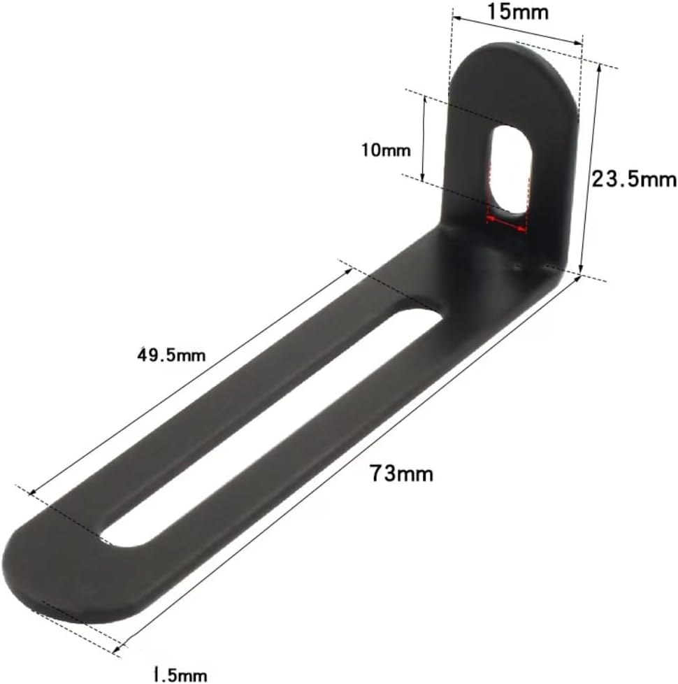 Adjustable Right Angle Brackets Metal L Bracket,15Pcs 90 Degree Corner Fastener Brace Support,Adjustable L-Shape Corner Brace with Slot,Corner Brace L Brackets Corner Bracket 90 Degree Corner Bracket image number 6