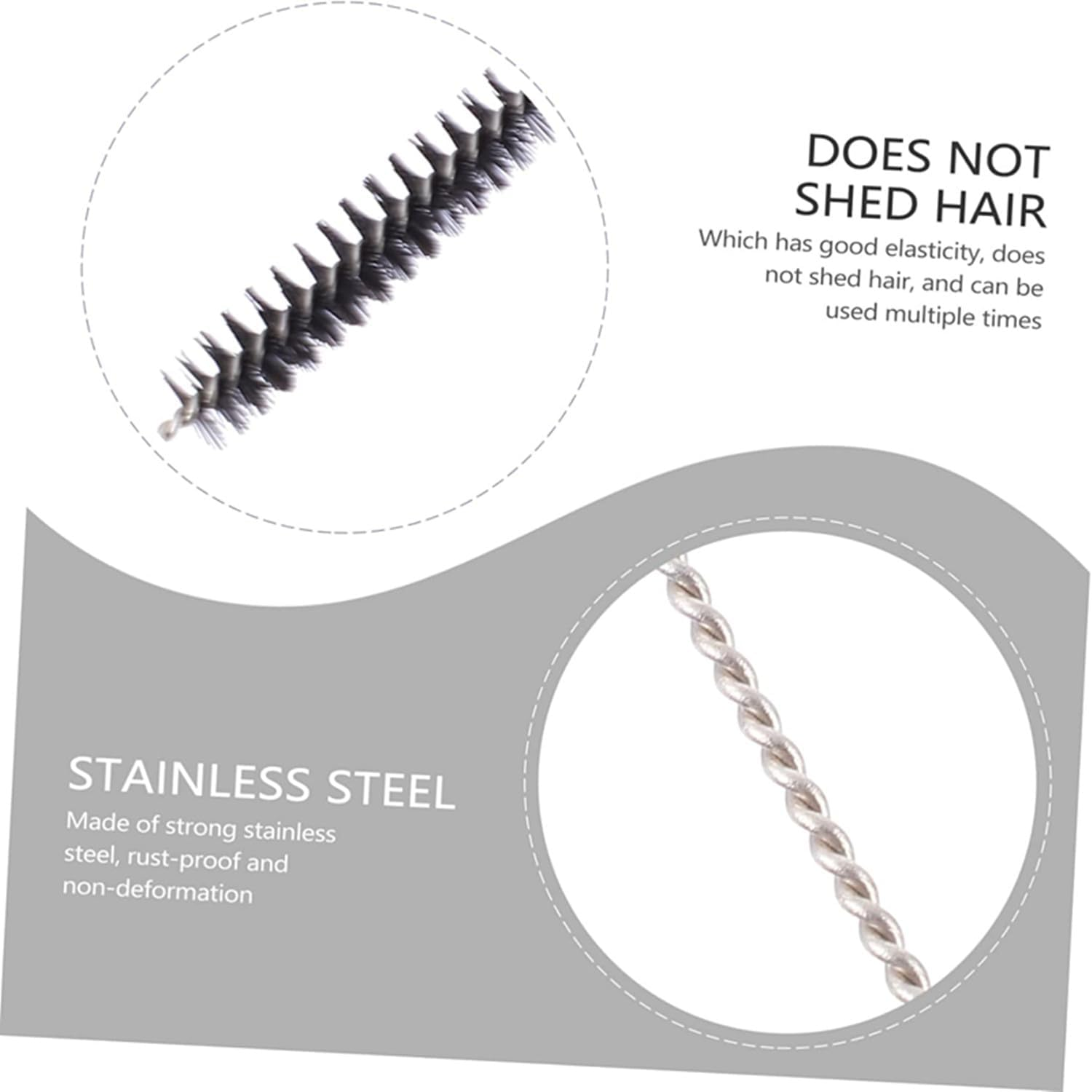 Coehaopike 3 Sets Carburetor Cleaning Brush Pilot Cleaning Tool Motorbike Carburetor Jet Cleaner Cleaner Carburetor Adjusting Tool Cleaning Screwdriver Stainless Steel image number 2