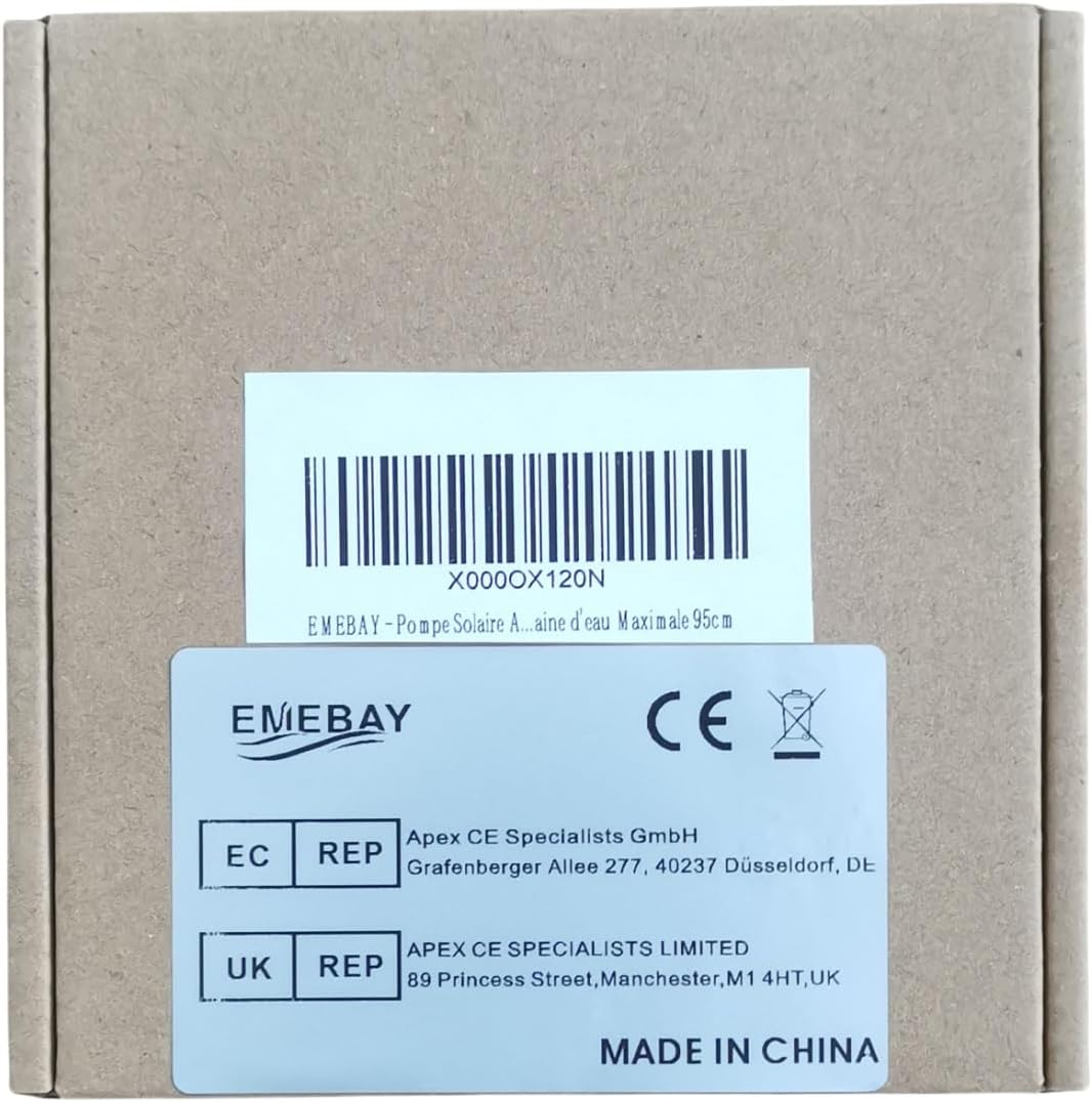 Upgraded Miniature 7V Solar Pump Solar Power Water Pump Garden Fountain Submersible Pump 95 Cm Max Water Height (7V 1.2W) image number 5