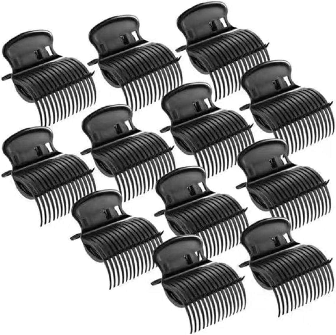 Namvo 12 Pieces Curling Clips Heat Insulated Curl Clips Hair Styling Special Clips Hairdressing Salon Replacement Pack Professional Hair Styling Tools image number 6