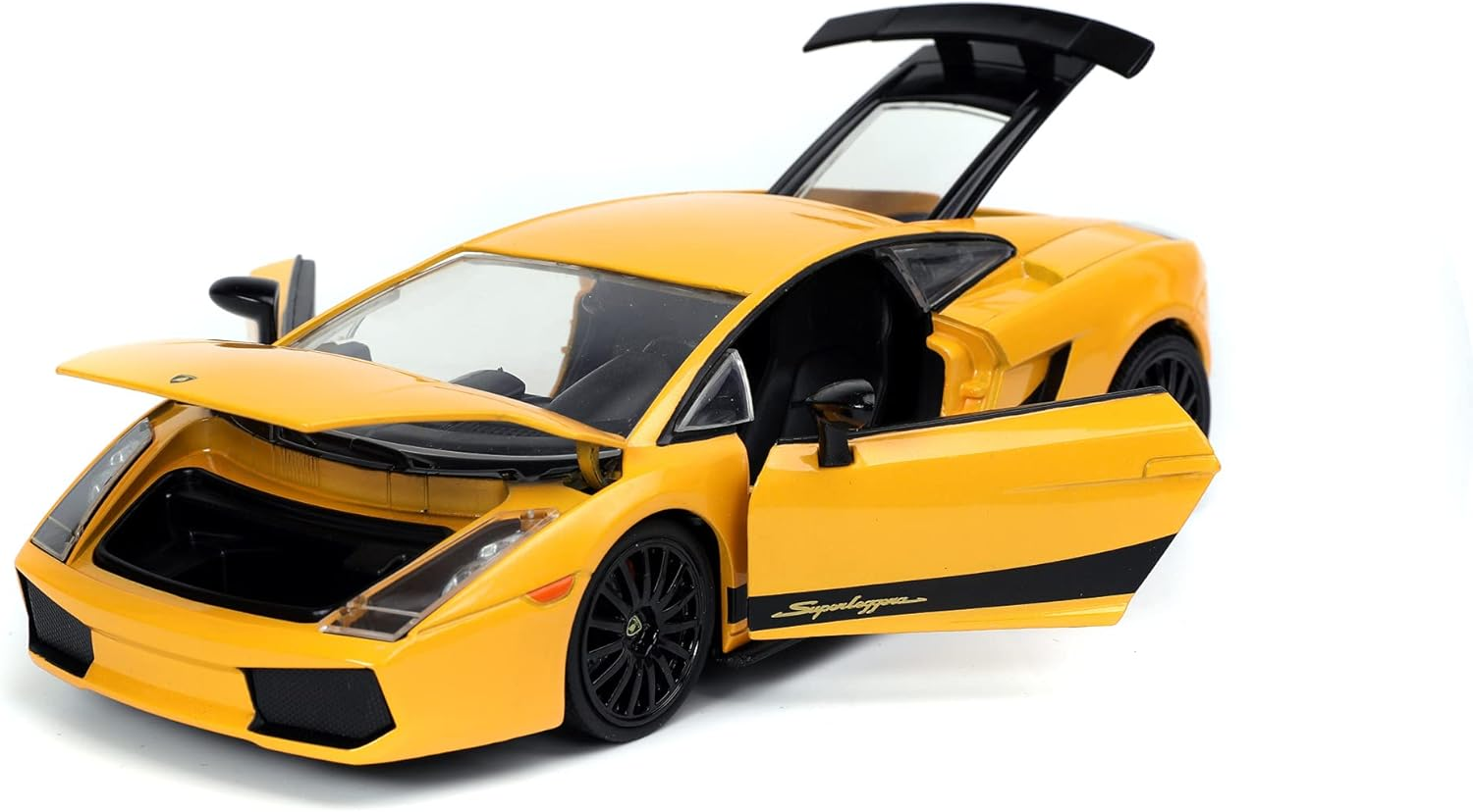 Jada 253203067 Fast & Furious Lamborghini Gallardo 1:24 Scale DIE-CAST Replica CAR, Yellow image number 3