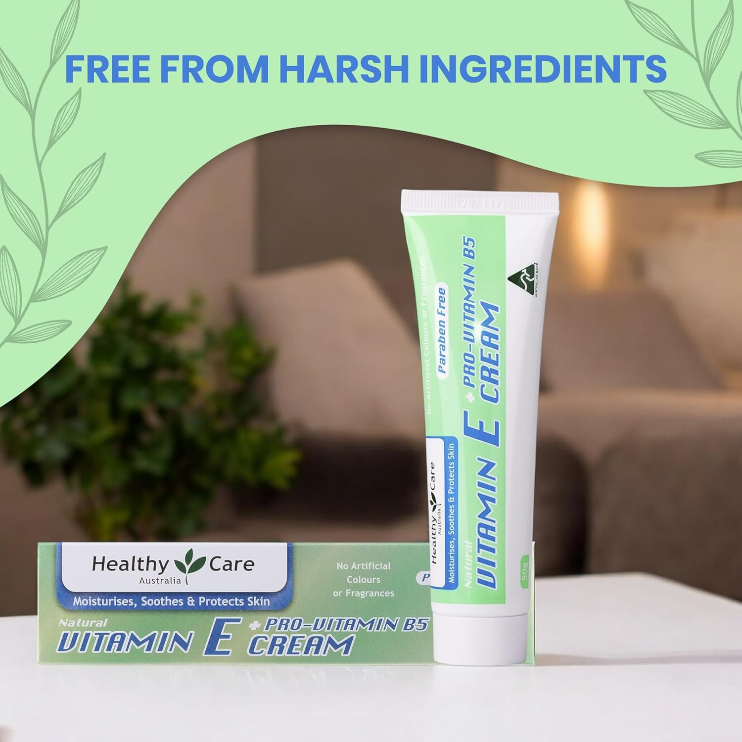 Vitamin E + Pro-Vitamin B5 Cream image number 2