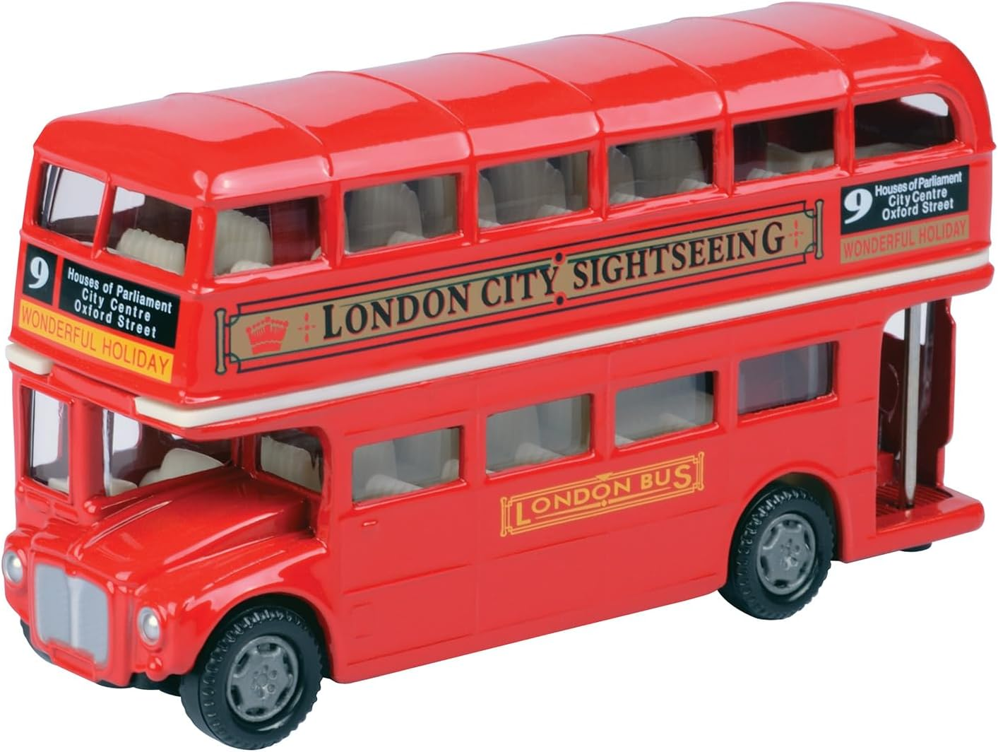 Wuiil London Bus Routemaster City Tourist Closed Top Diecast 1/76 Scale Diecast image number 3