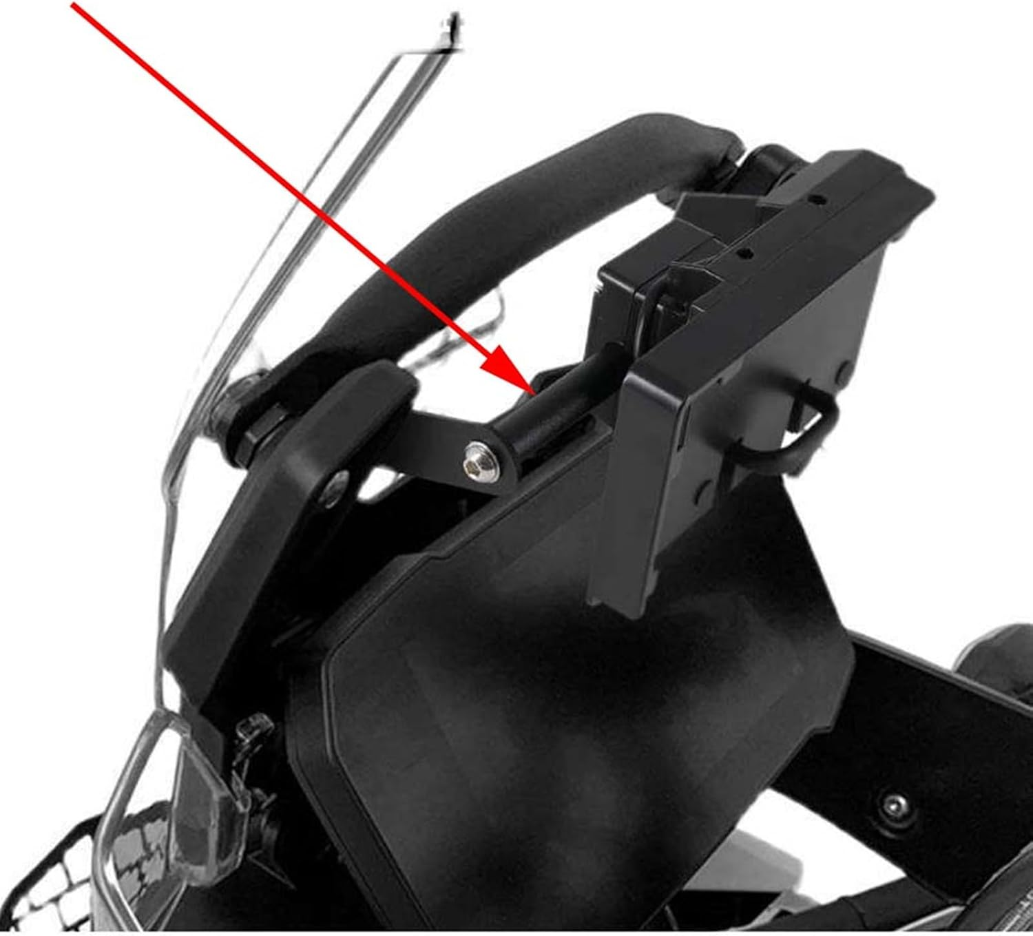 ZERIK Motorcycle Accessories Mobile Phone Stand Holder GPS Navigation Plate Bracket, for Triumph, Tiger900 Tiger 900 GT Pro Rally Pro Motorcycle Phone Mount image number 2