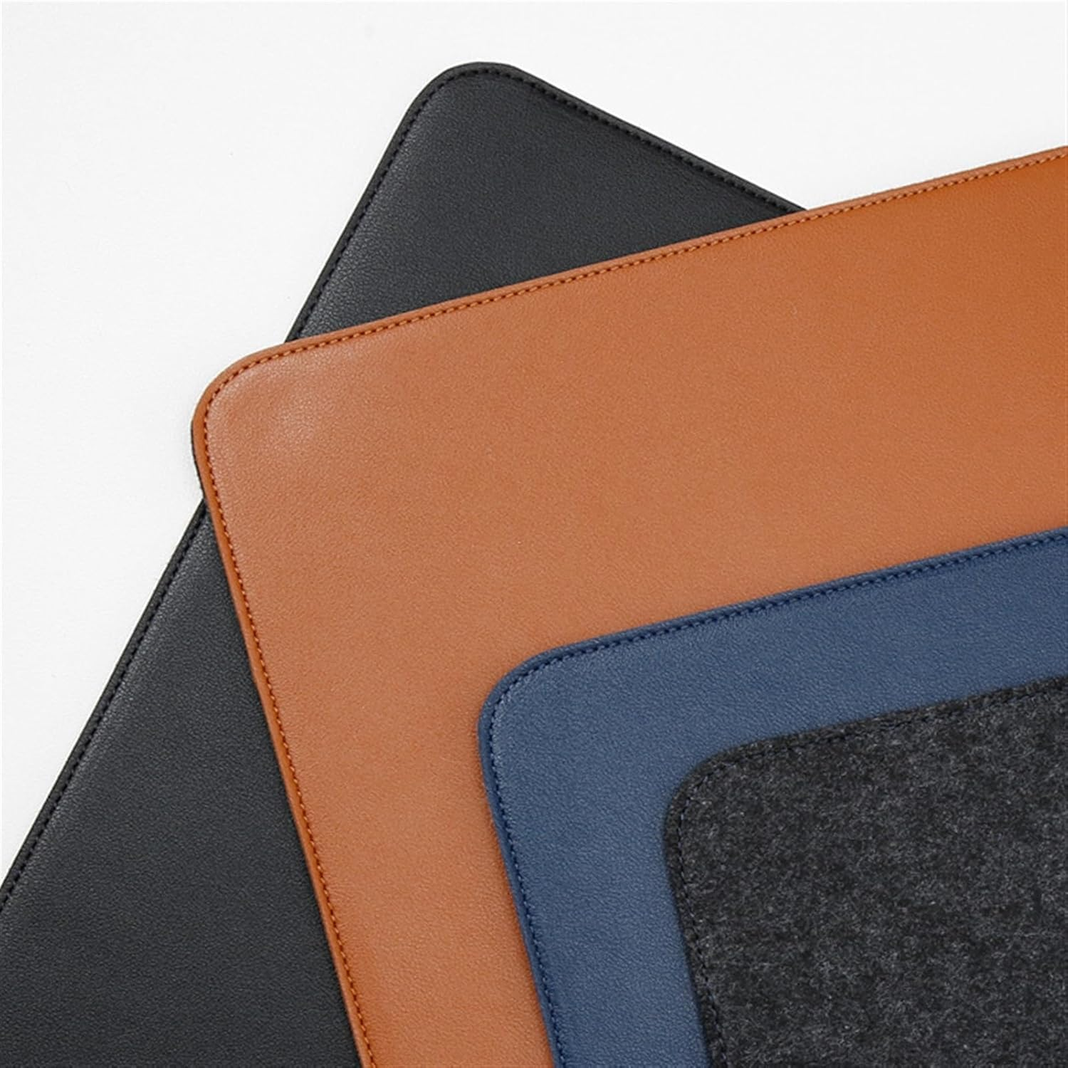 Computer Desk Pad Extra Large Non-Slip Office Desk Mat Wear-Resistant Mouse Pad Dark Grey 80X40Cm