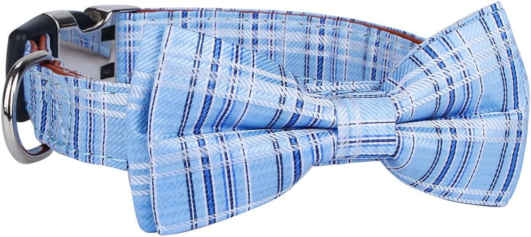 Rhea Rose Dog Collar with Bow Tie for Girl or Boy Gift Soft Durable Bowtie image number 5