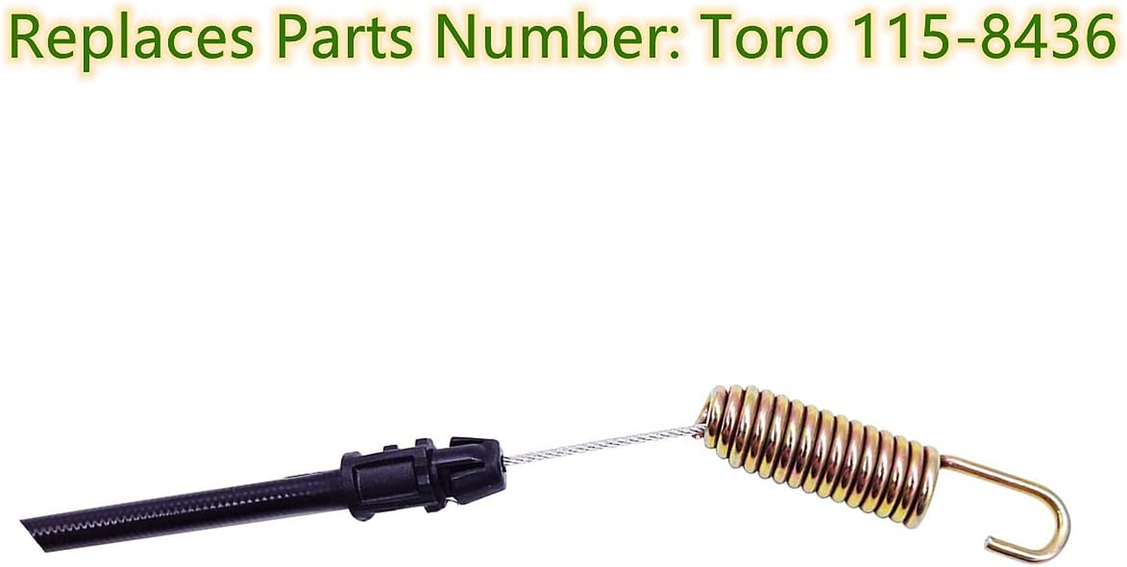 115-8436 Traction Control Cable for Toro 20330 20330C 20331 20331C 20350 20351 22'' Recycler Lawn Mower Replaces Stens 290-943 image number 1