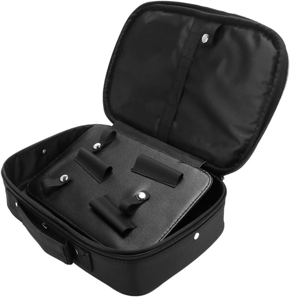 DOITOOL Large Capacity Hairdresser Scissor Bag Barber Haircut Scissor Organizer for Hairstylists Travel-Friendly Hairdressing Tool Case Durable and Spacious Barber Storage image number 1