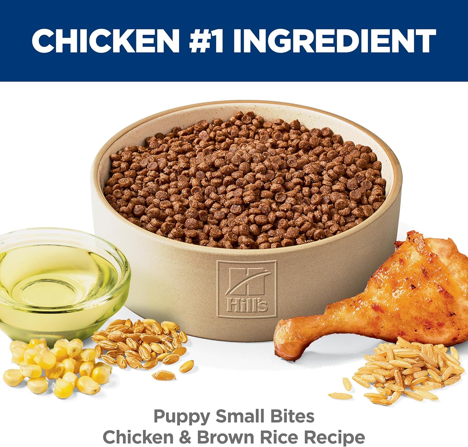Hill'S Science Diet Puppy Small Bites, Chicken Meal & Barley Recipe, Dry Dog Food with Small Kibble, 2Kg Bag image number 1